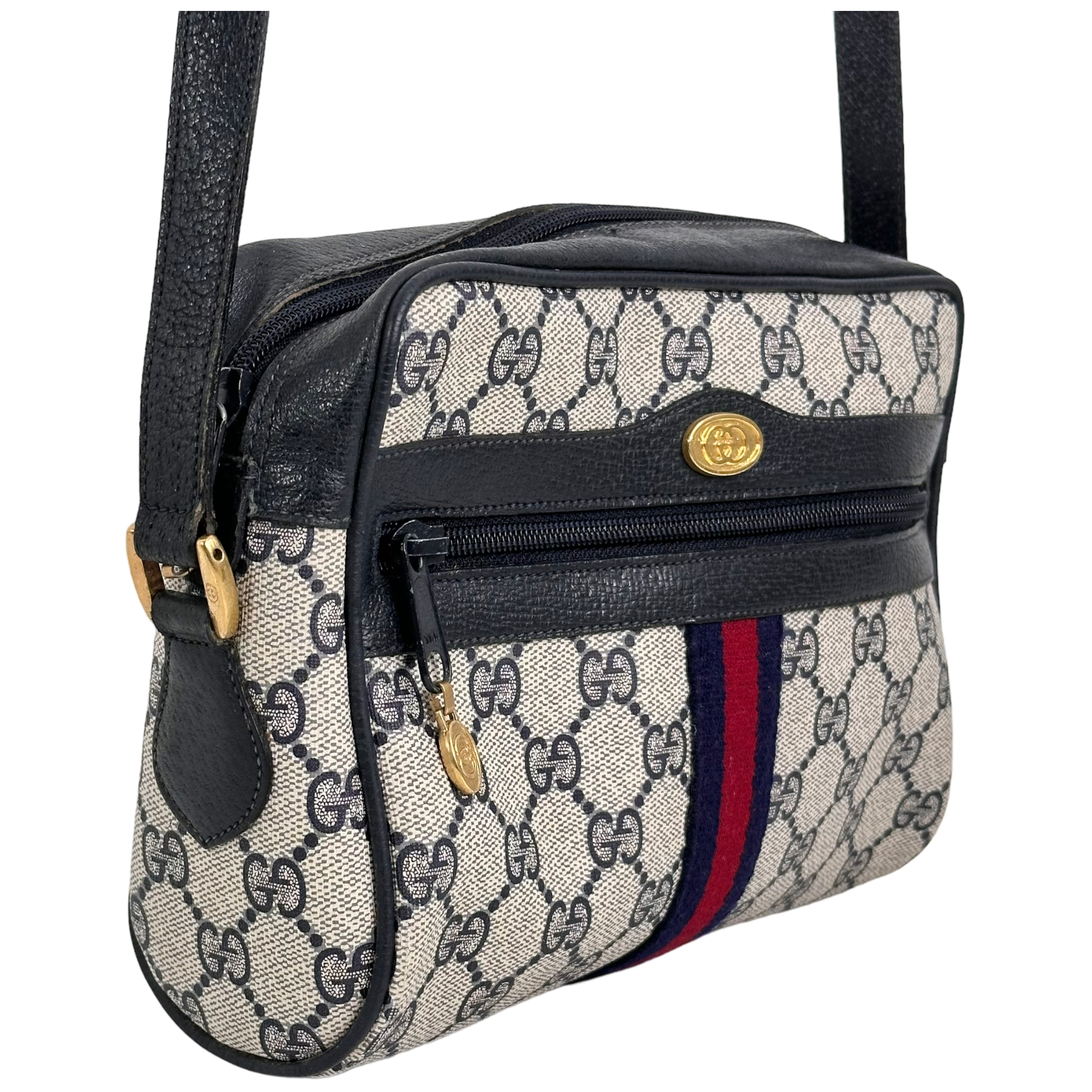 Navy Supreme Crossbody
