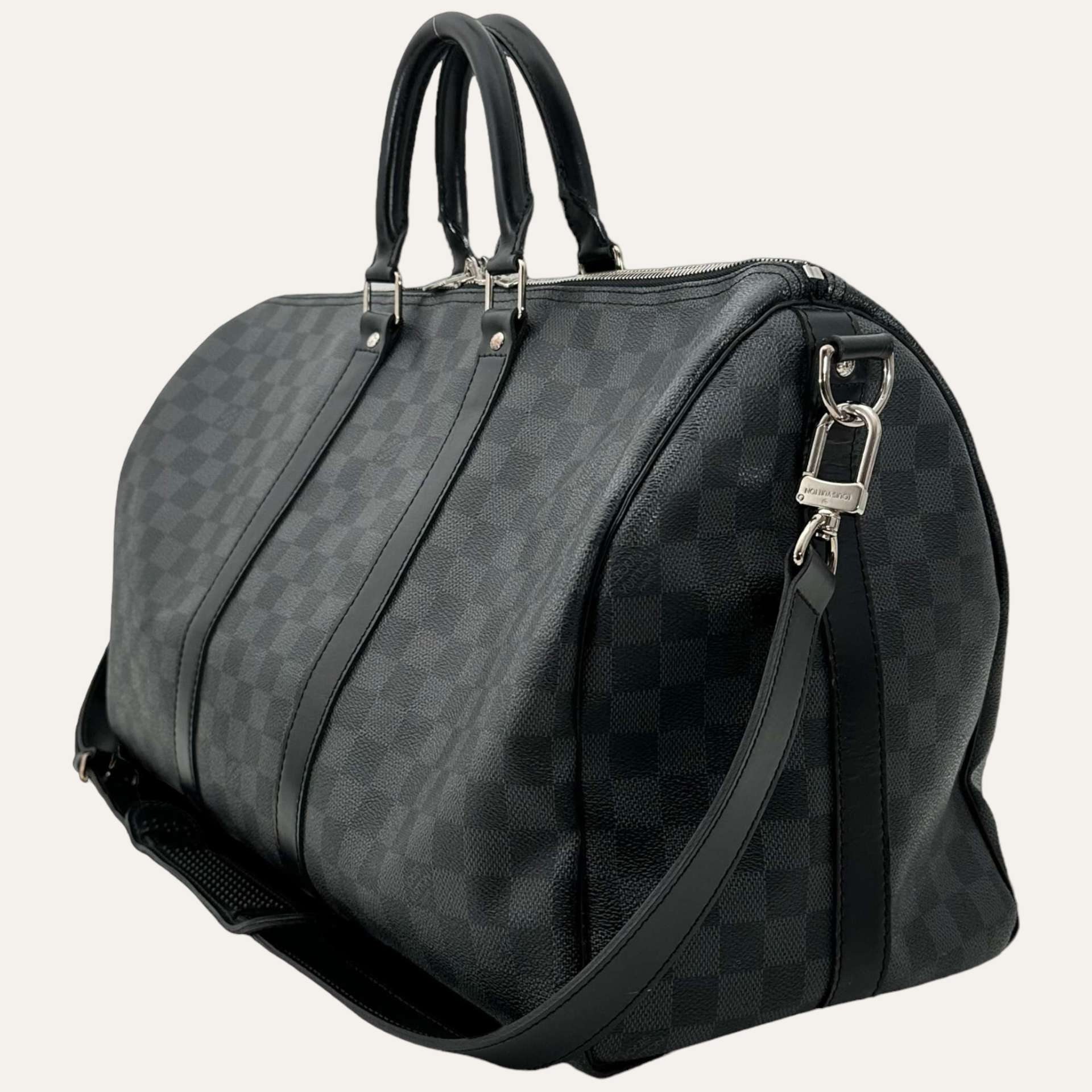 Damier Graphite Keepall Bandouliere 45