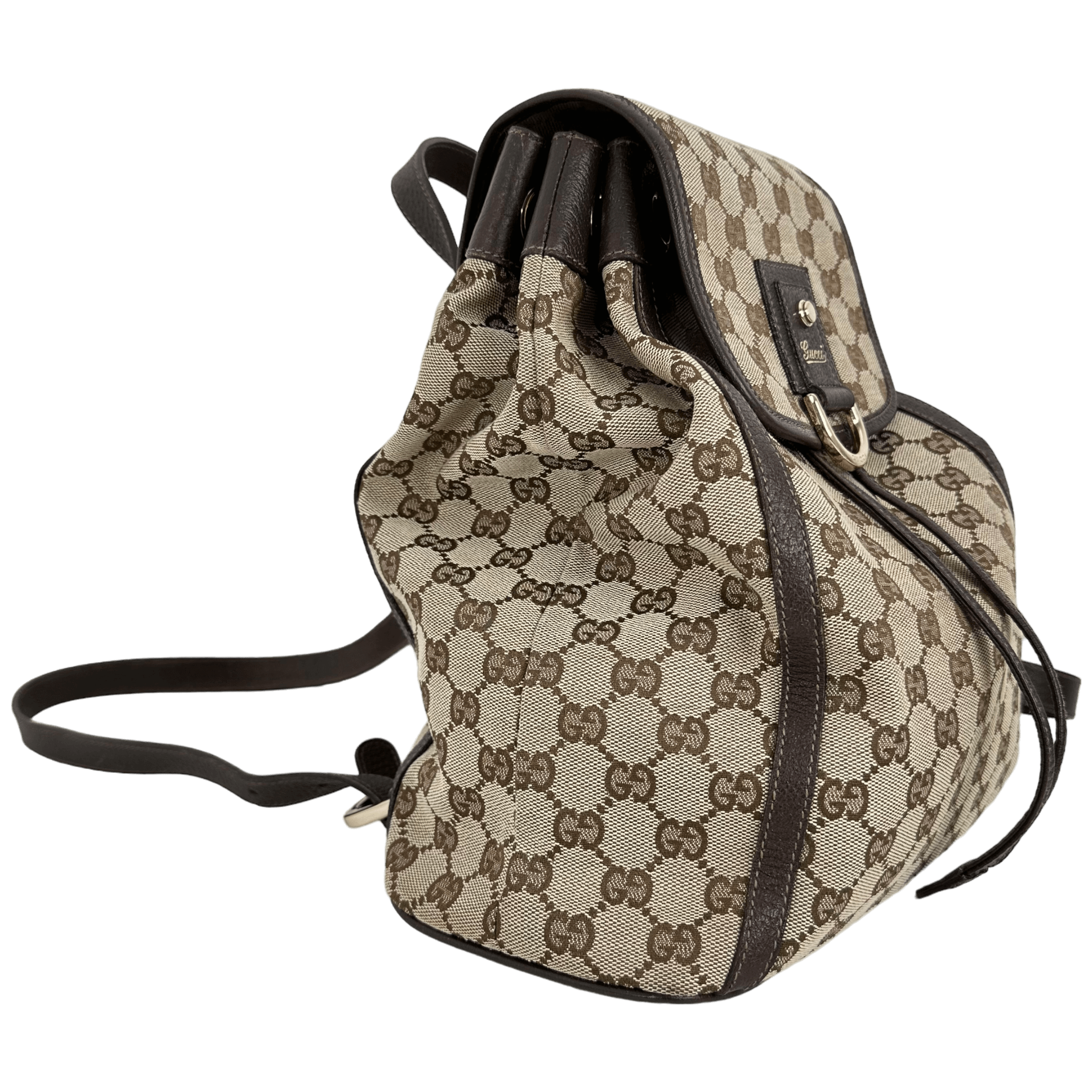 GG Canvas Backpack