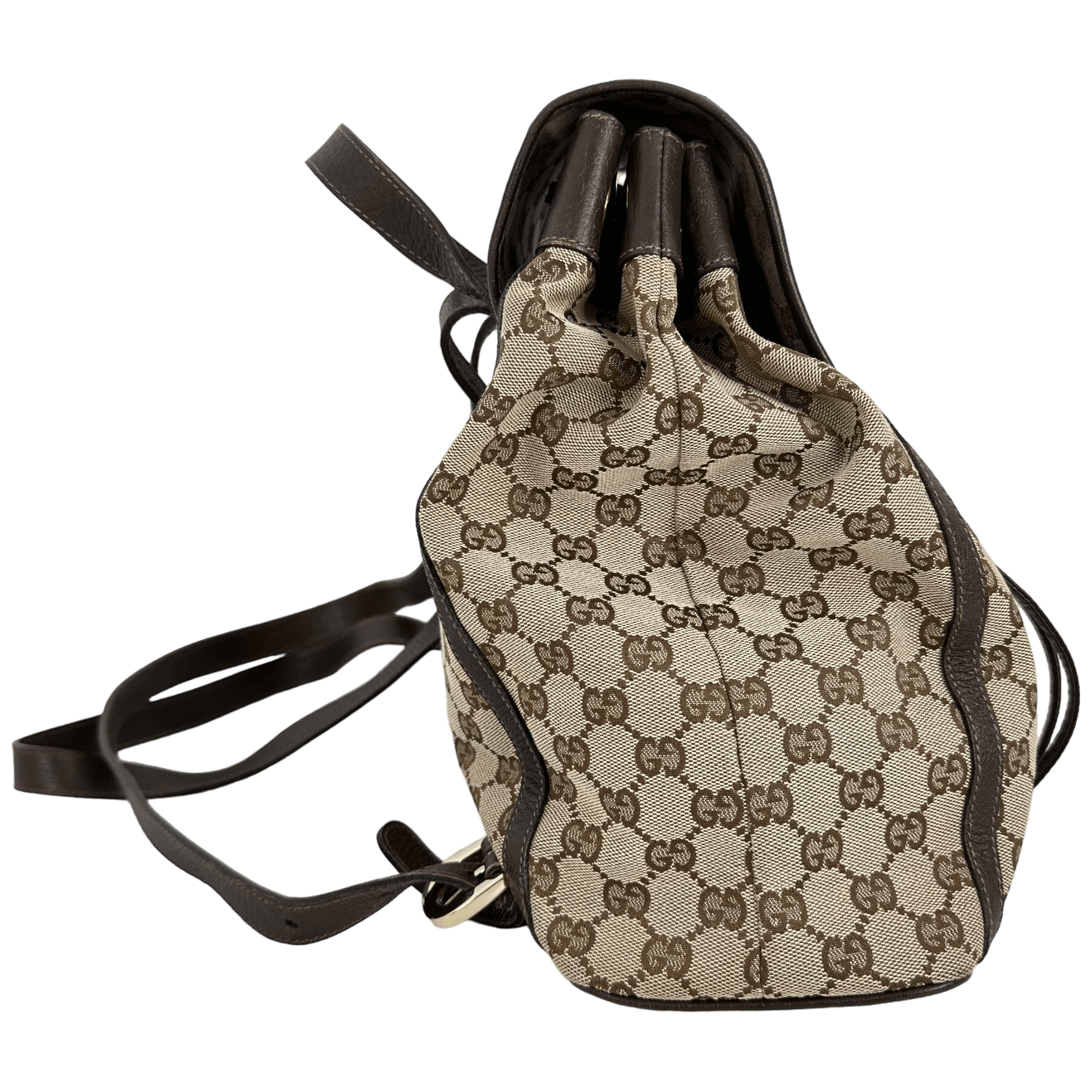 GG Canvas Backpack