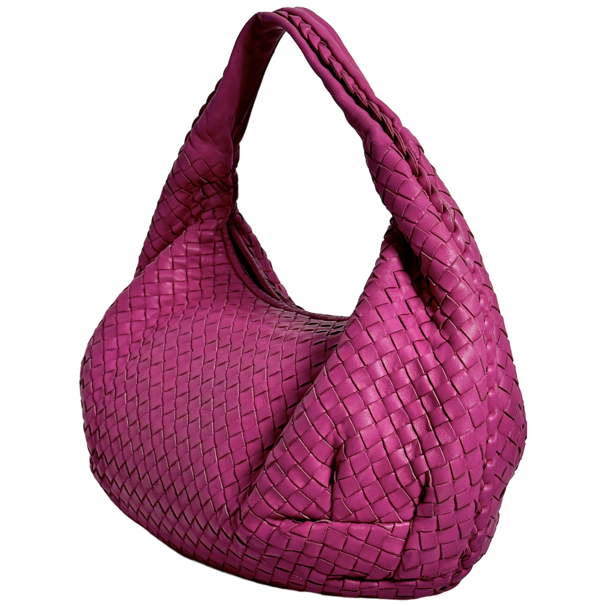 Pink Intrecciato Hobo
