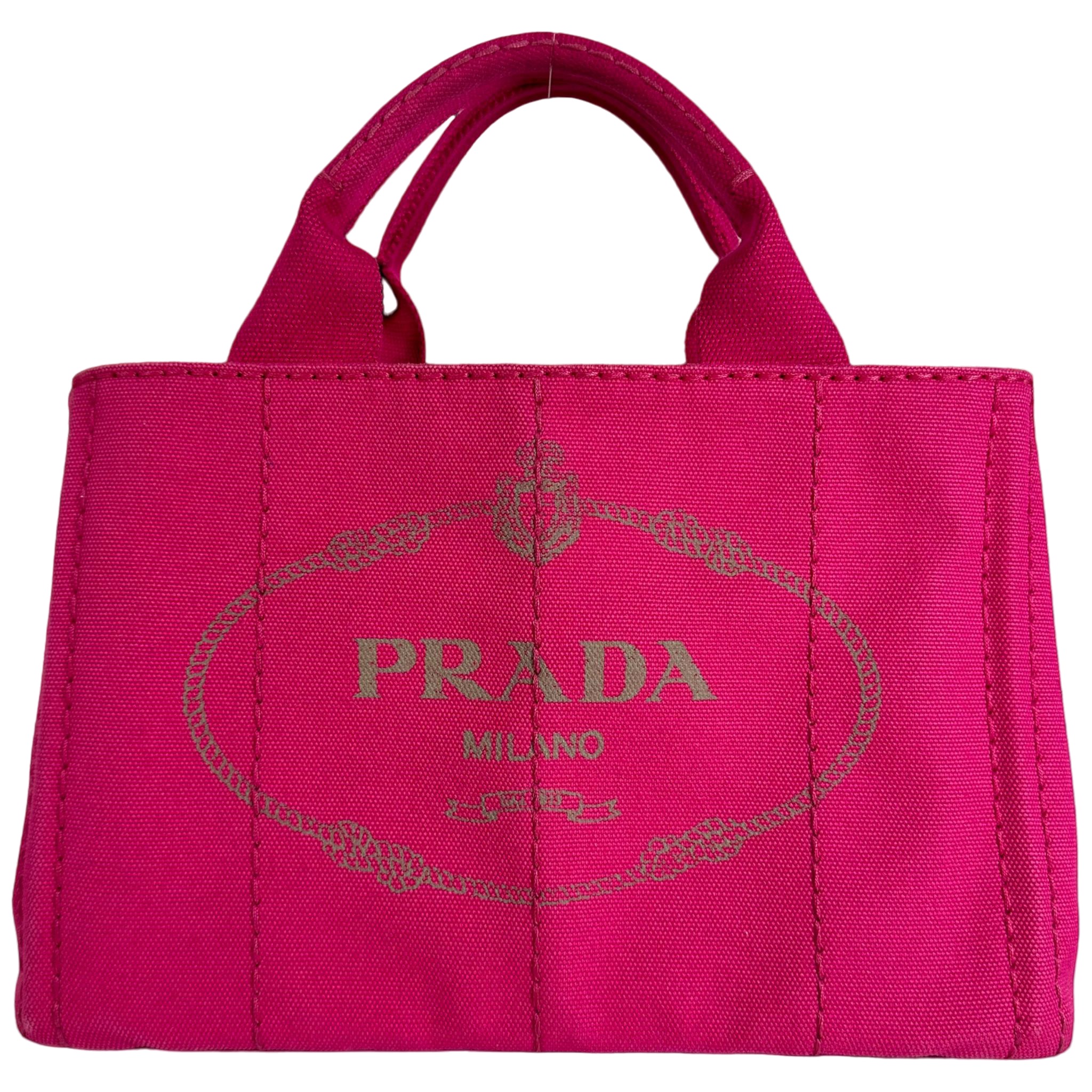 Small Pink Canapa Tote