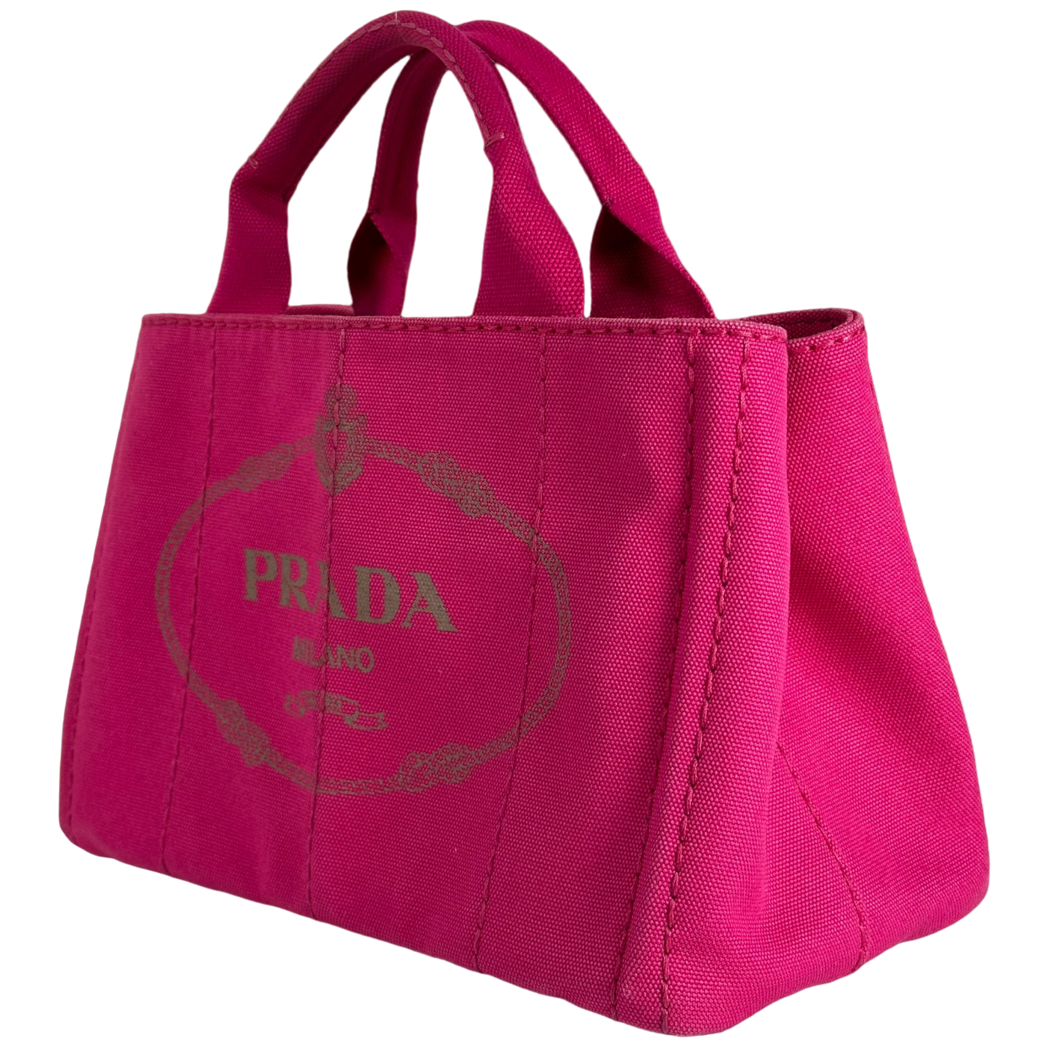 Small Pink Canapa Tote
