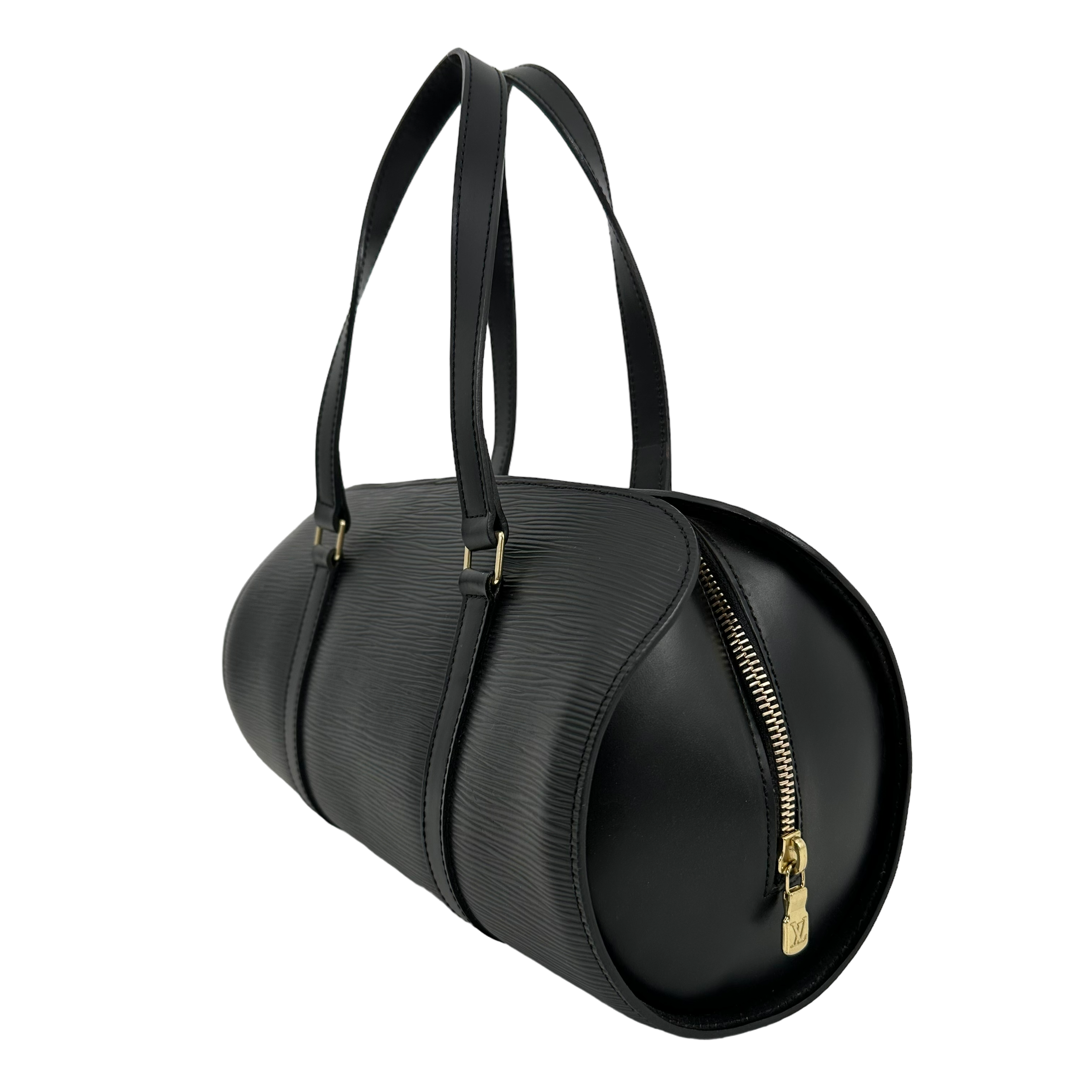 Black Epi Soufflot w/ Pouch