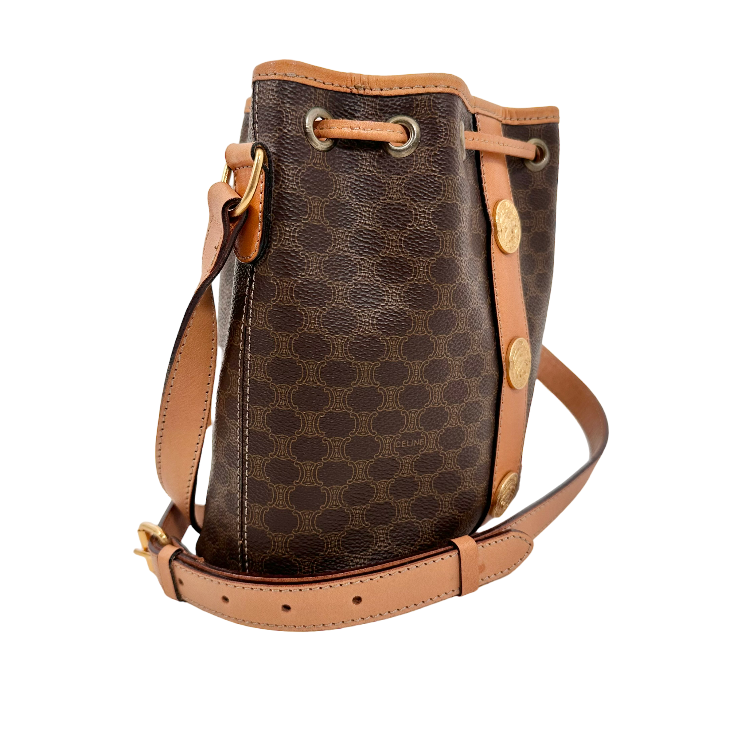 Vintage Small Bucket Bag