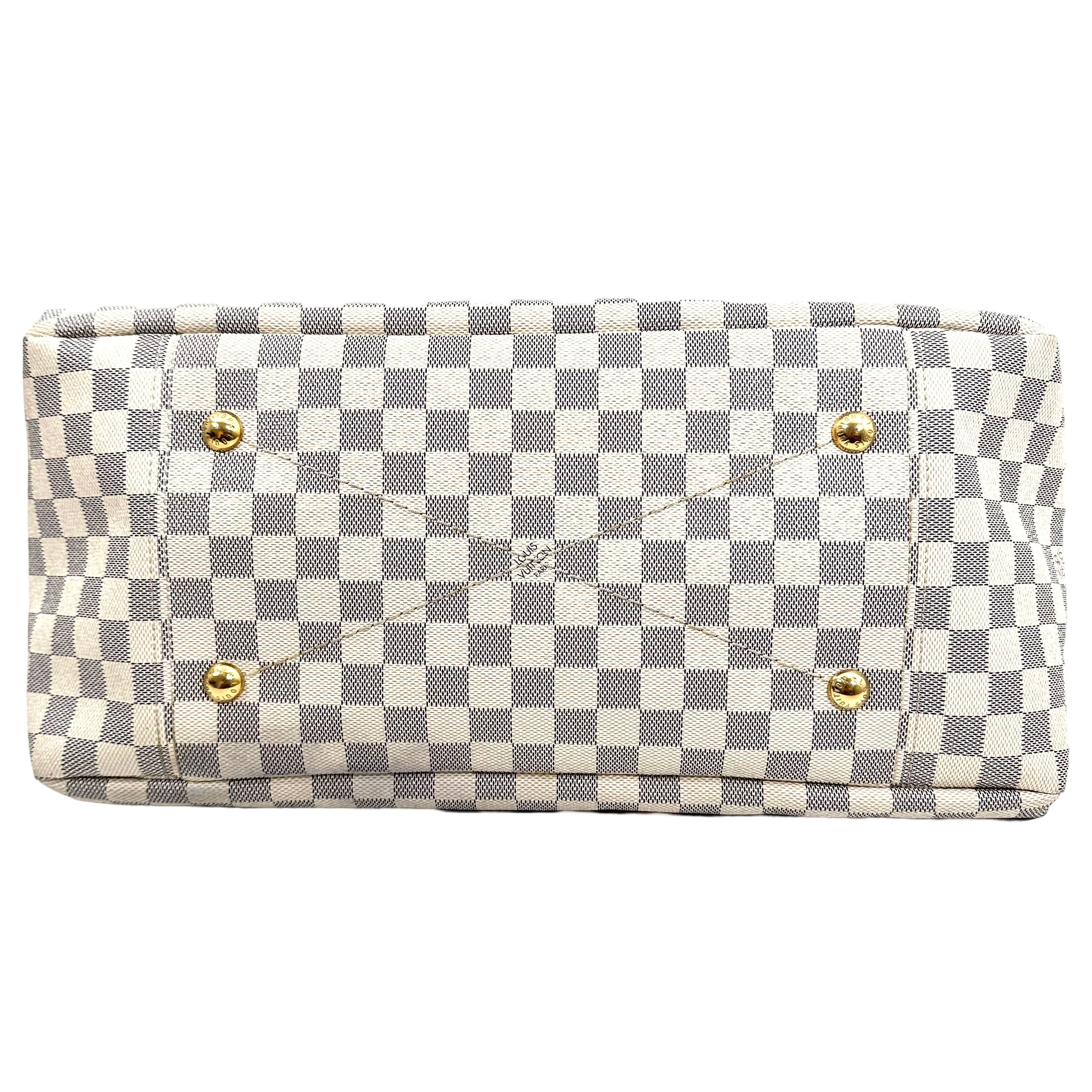 Damier Azur Artsy MM