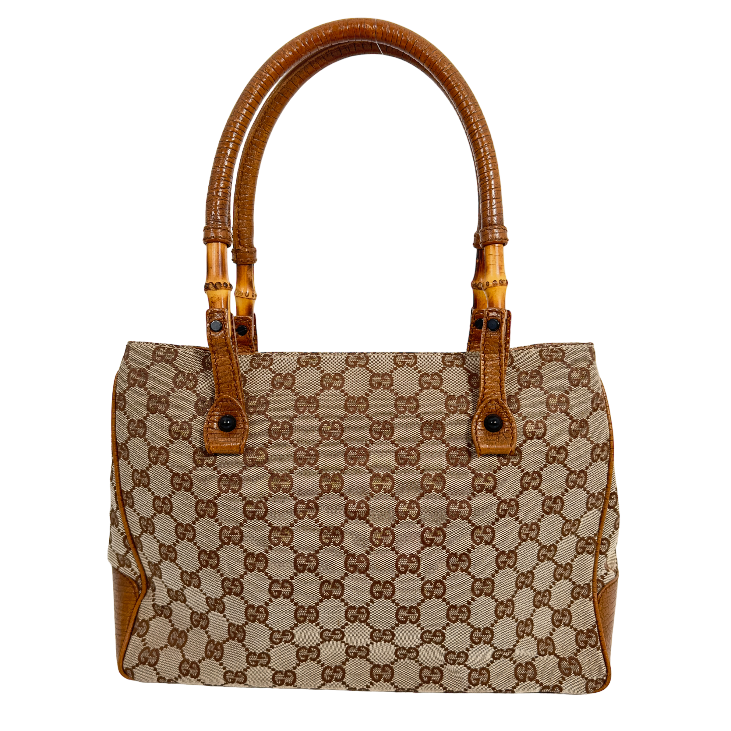 Small GG Bamboo Tote