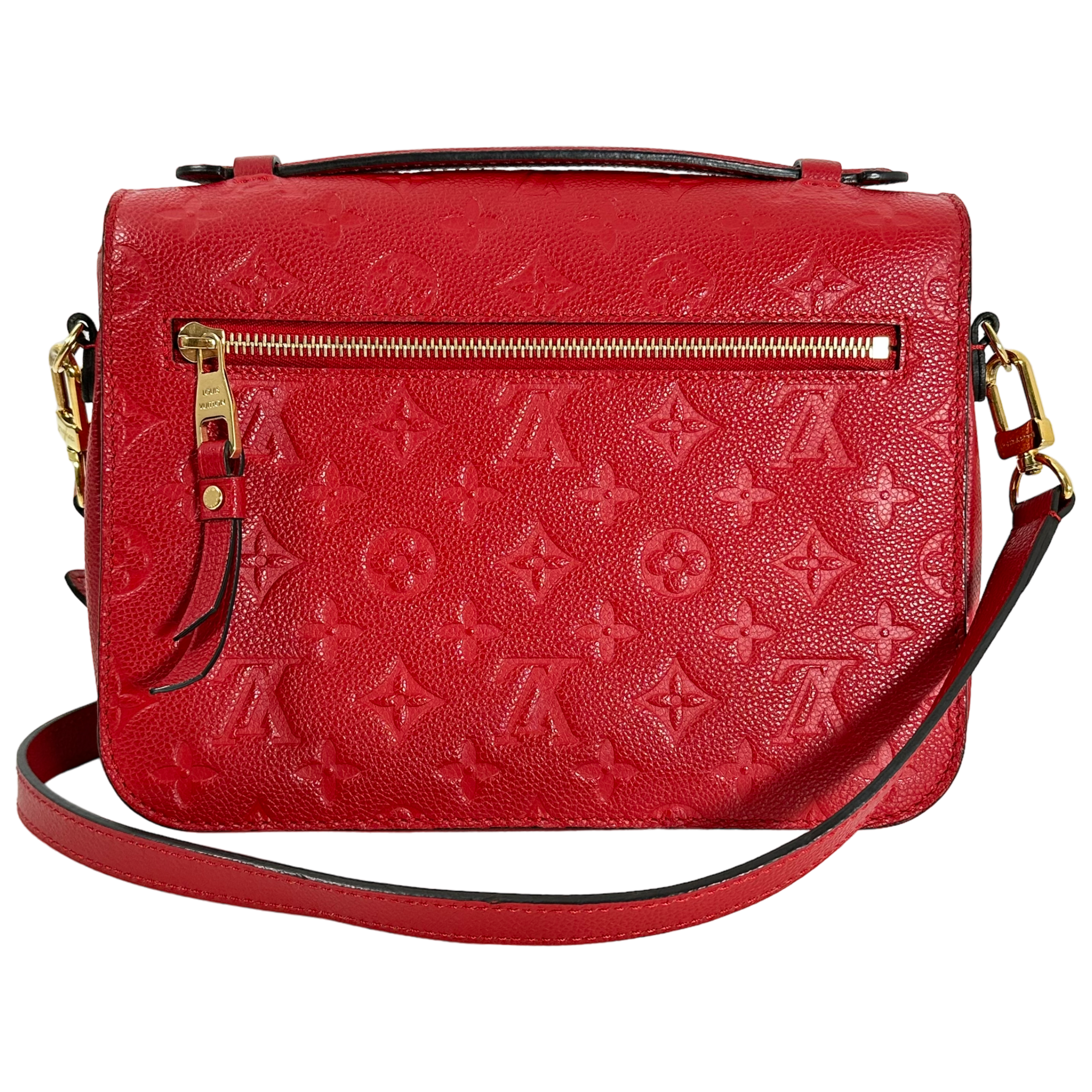 Red Monogram Empreinte Pochette Métis