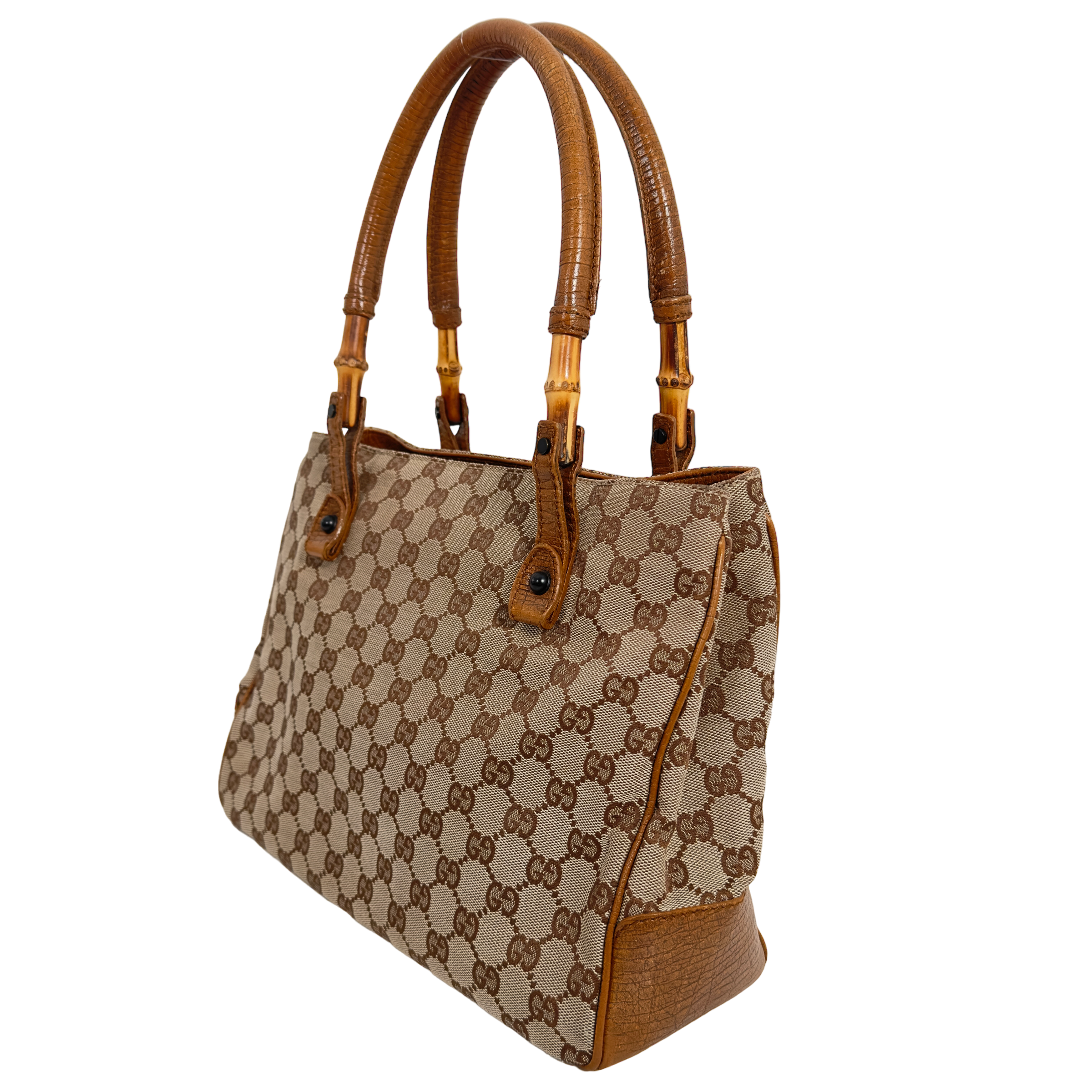 Small GG Bamboo Tote