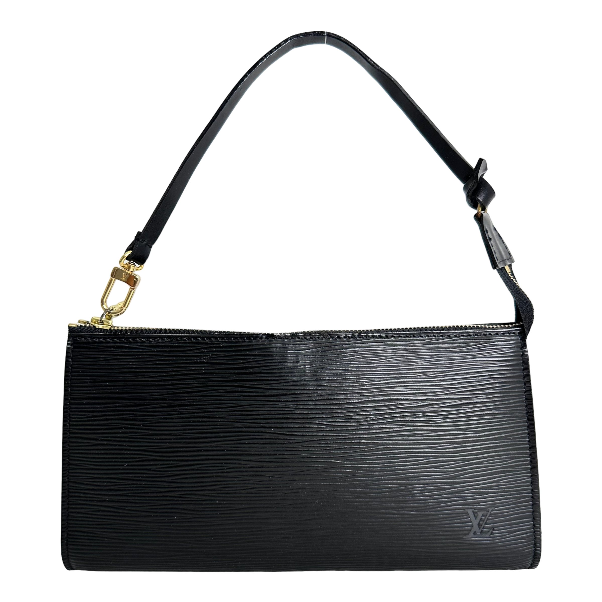Black Epi Pochette Accessorie