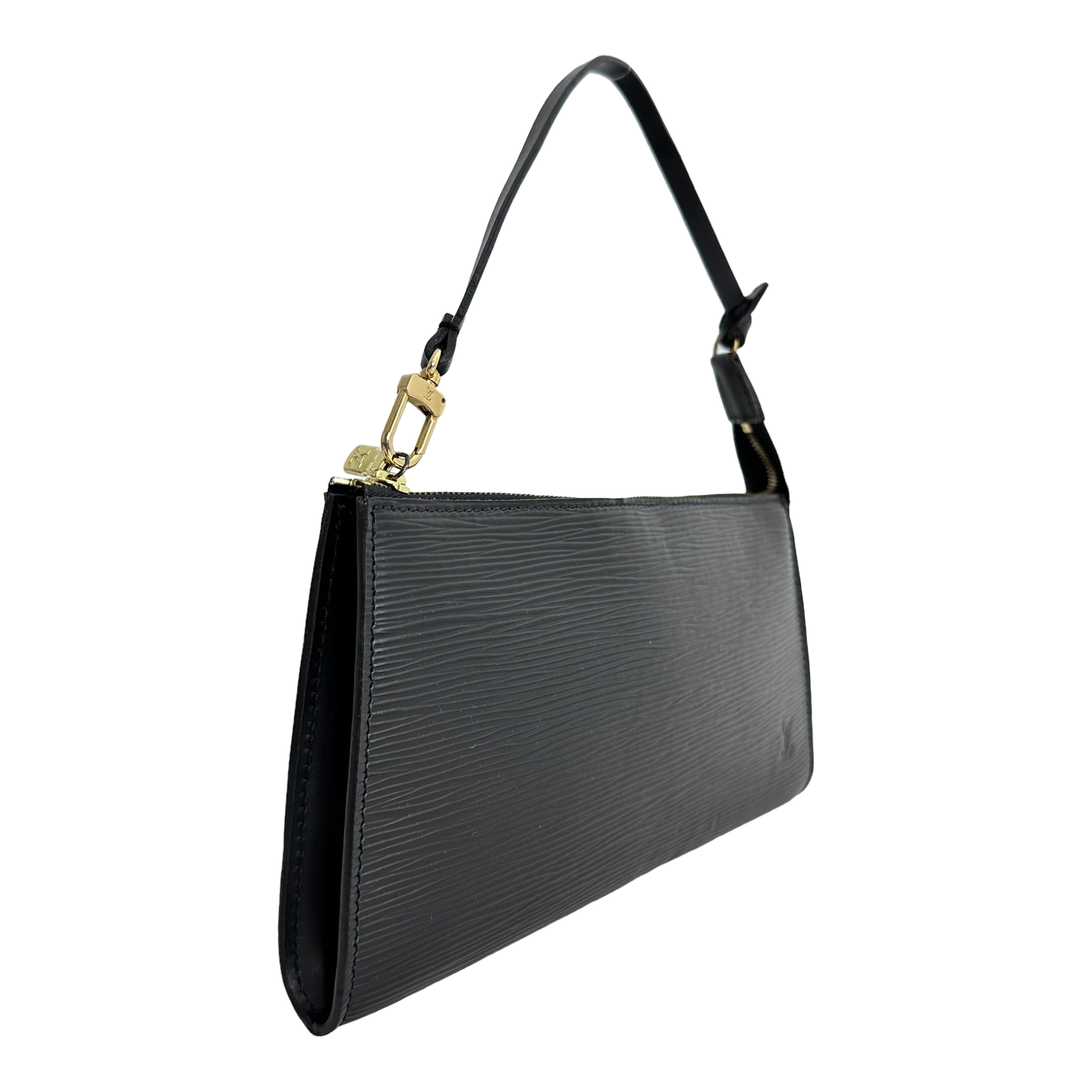 Black Epi Pochette Accessorie