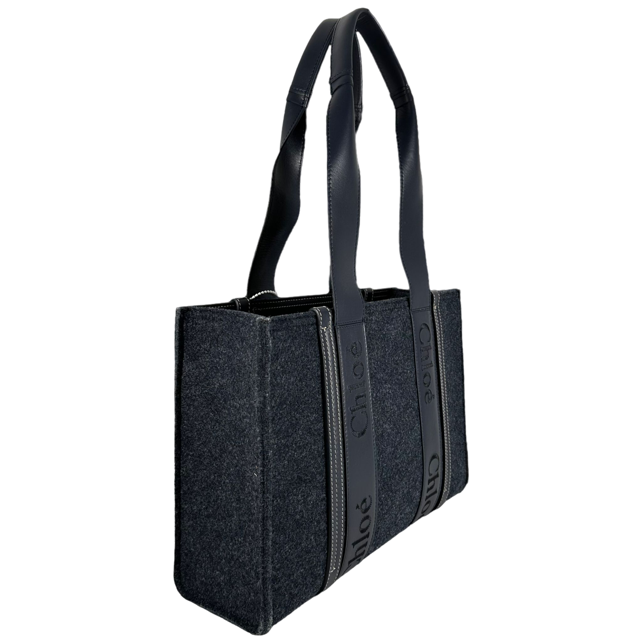 Navy Medium Woody Tote