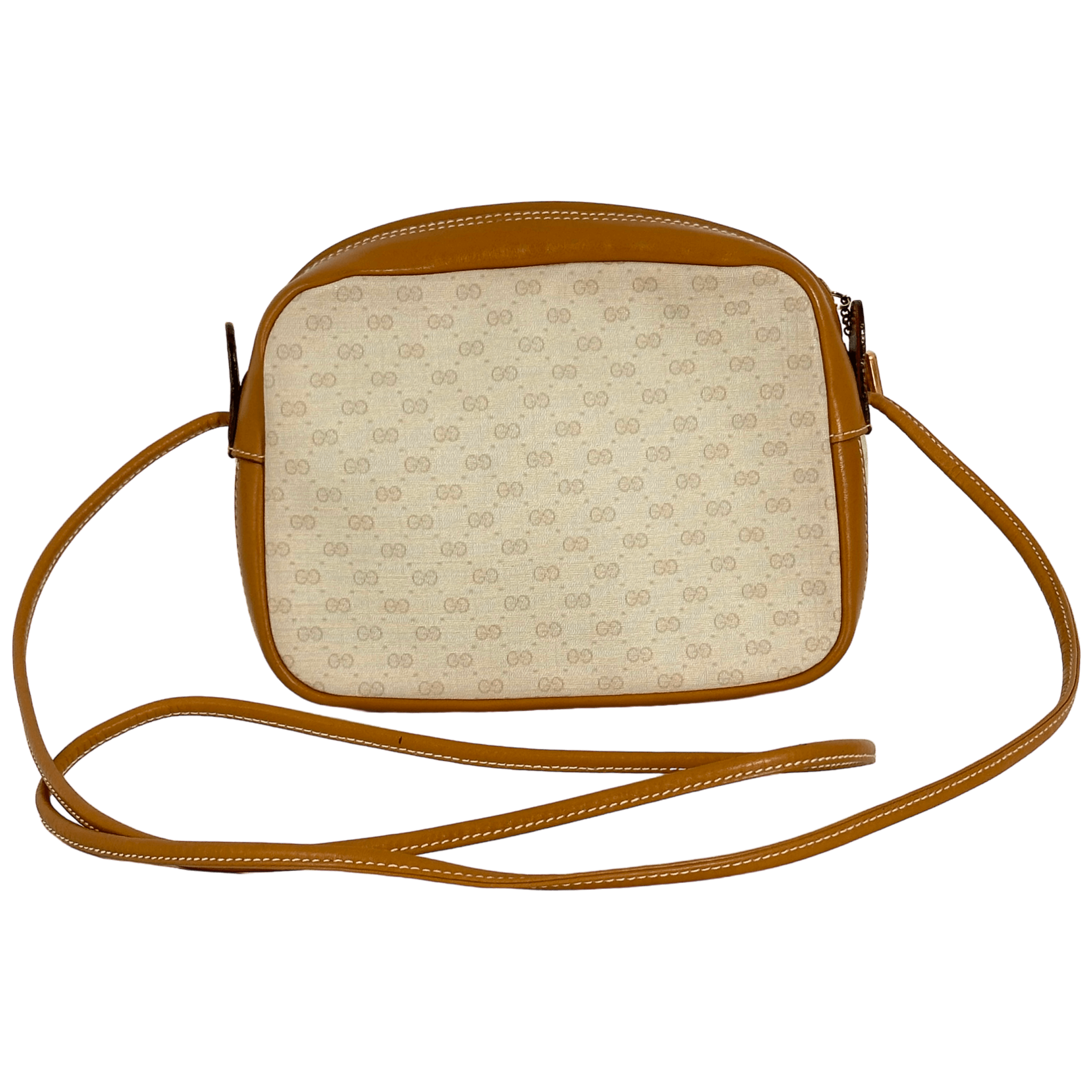 White Micro GG Crossbody