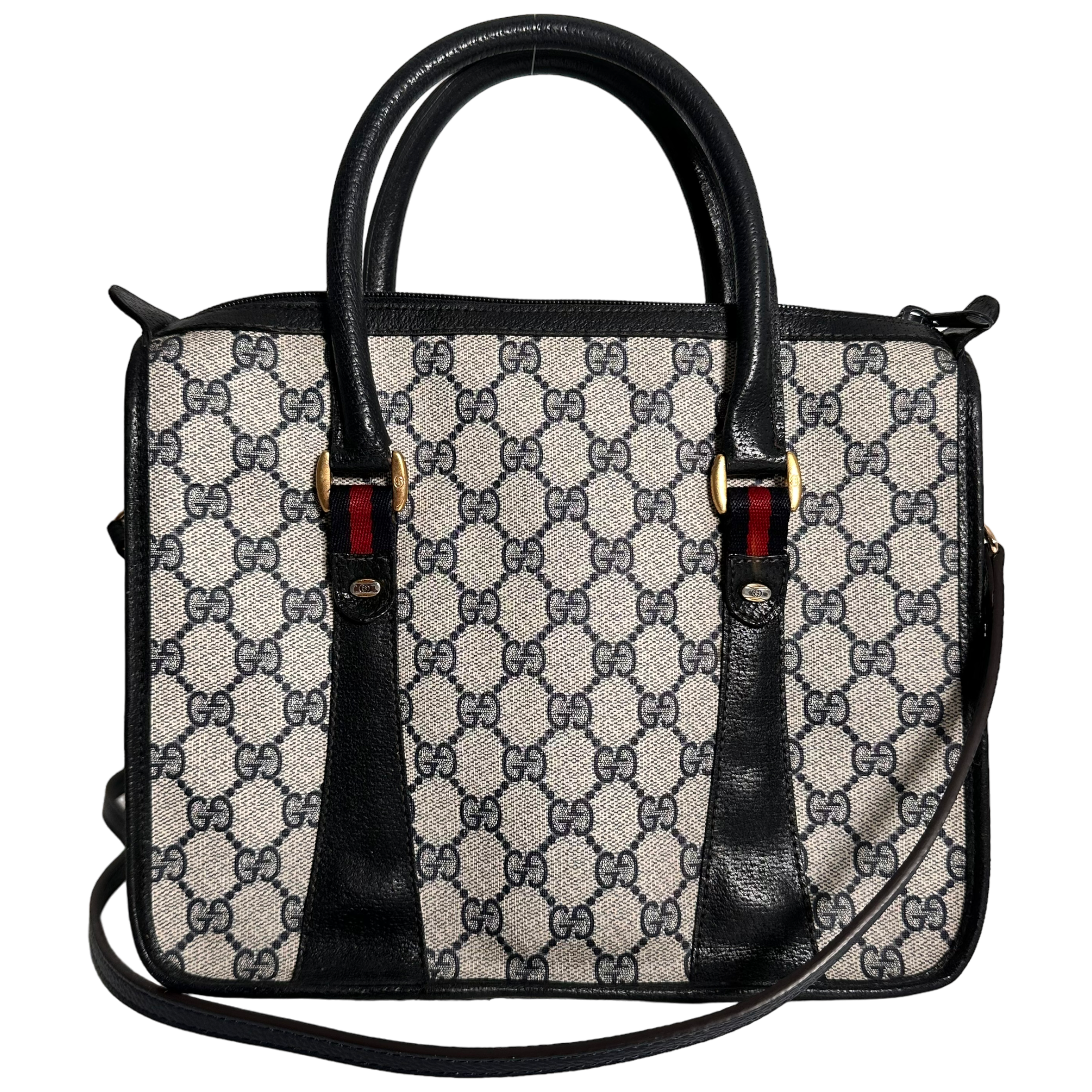 Vintage Navy Supreme Handbag