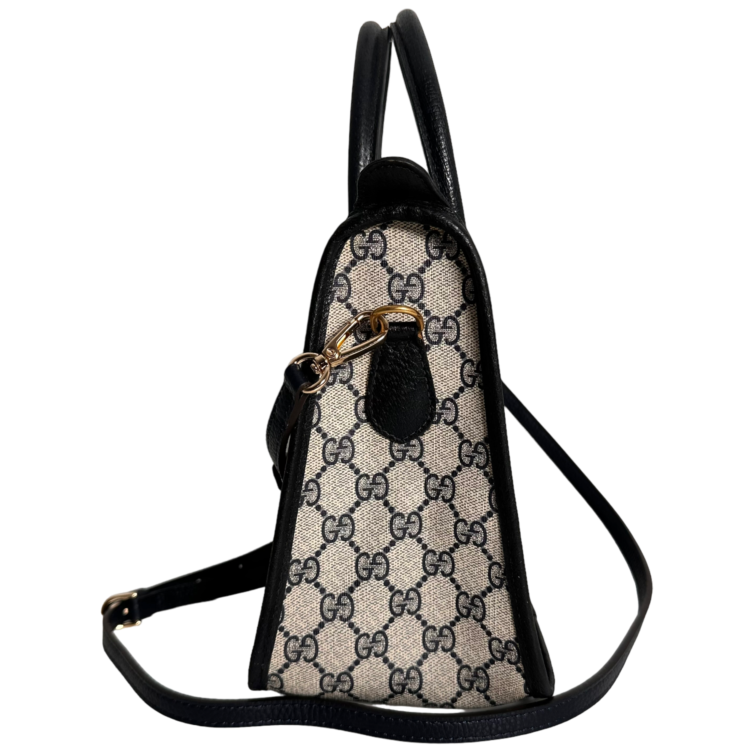 Vintage Navy Supreme Handbag
