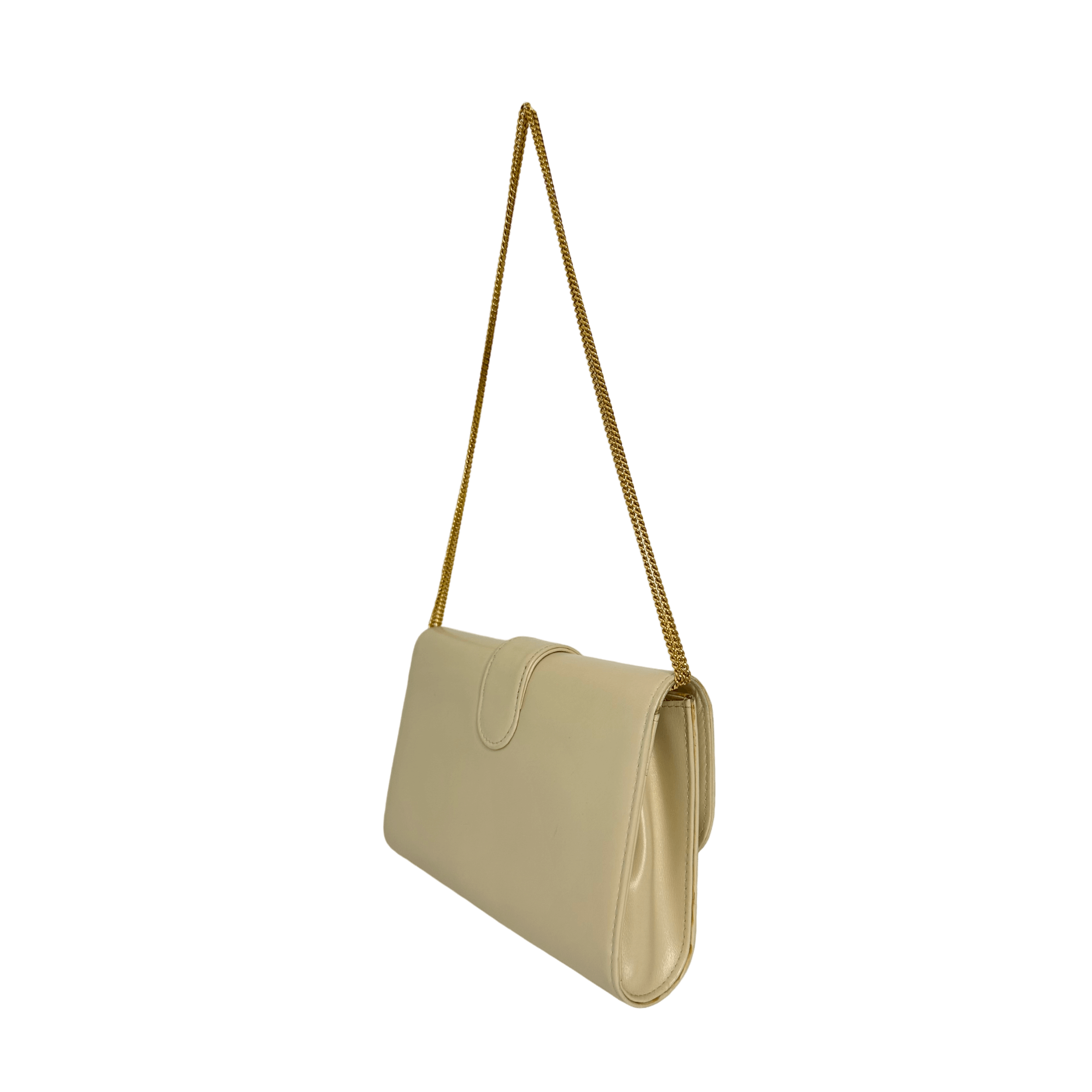 Vintage Ivory Shoulder Bag