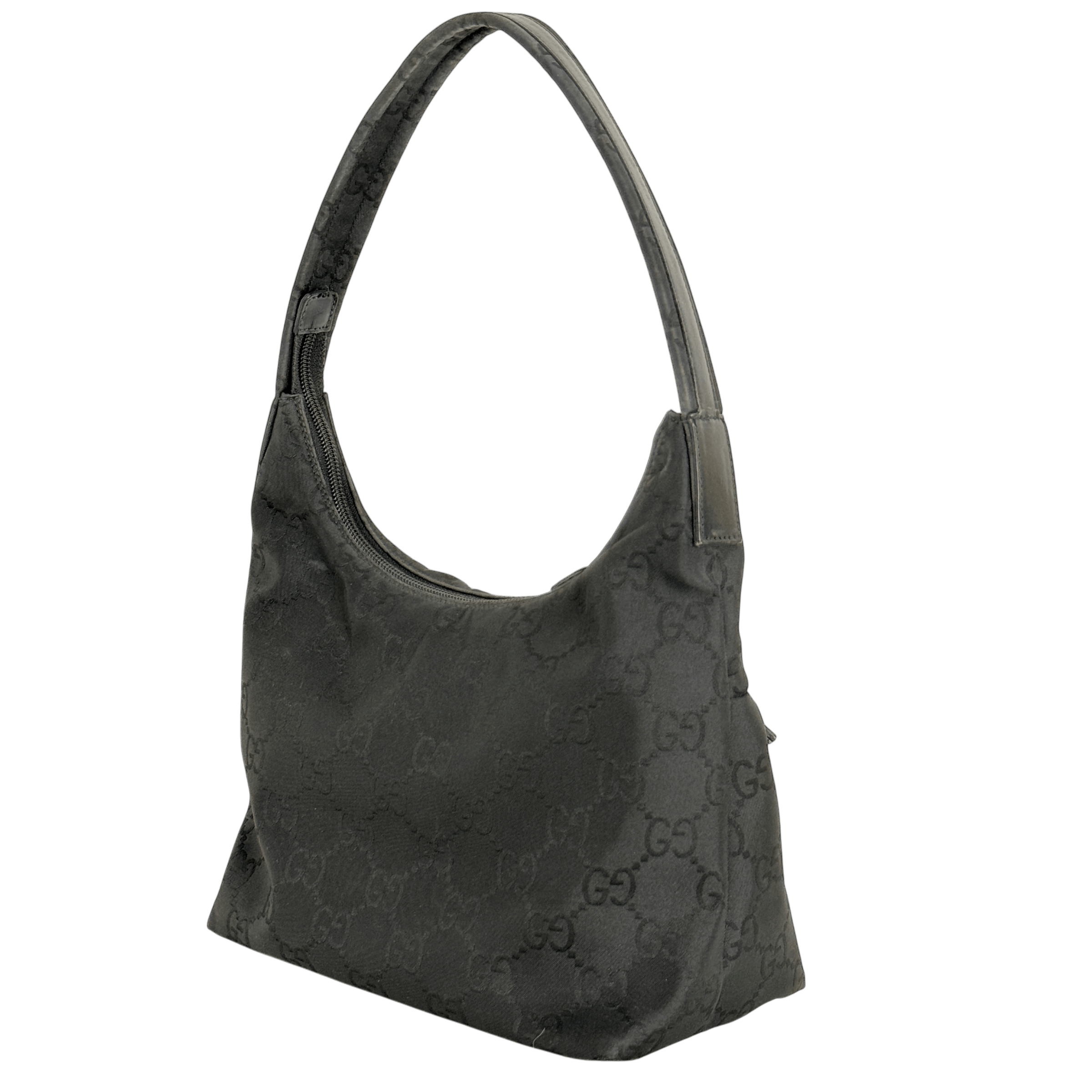 Nylon GG Web Shoulder Bag