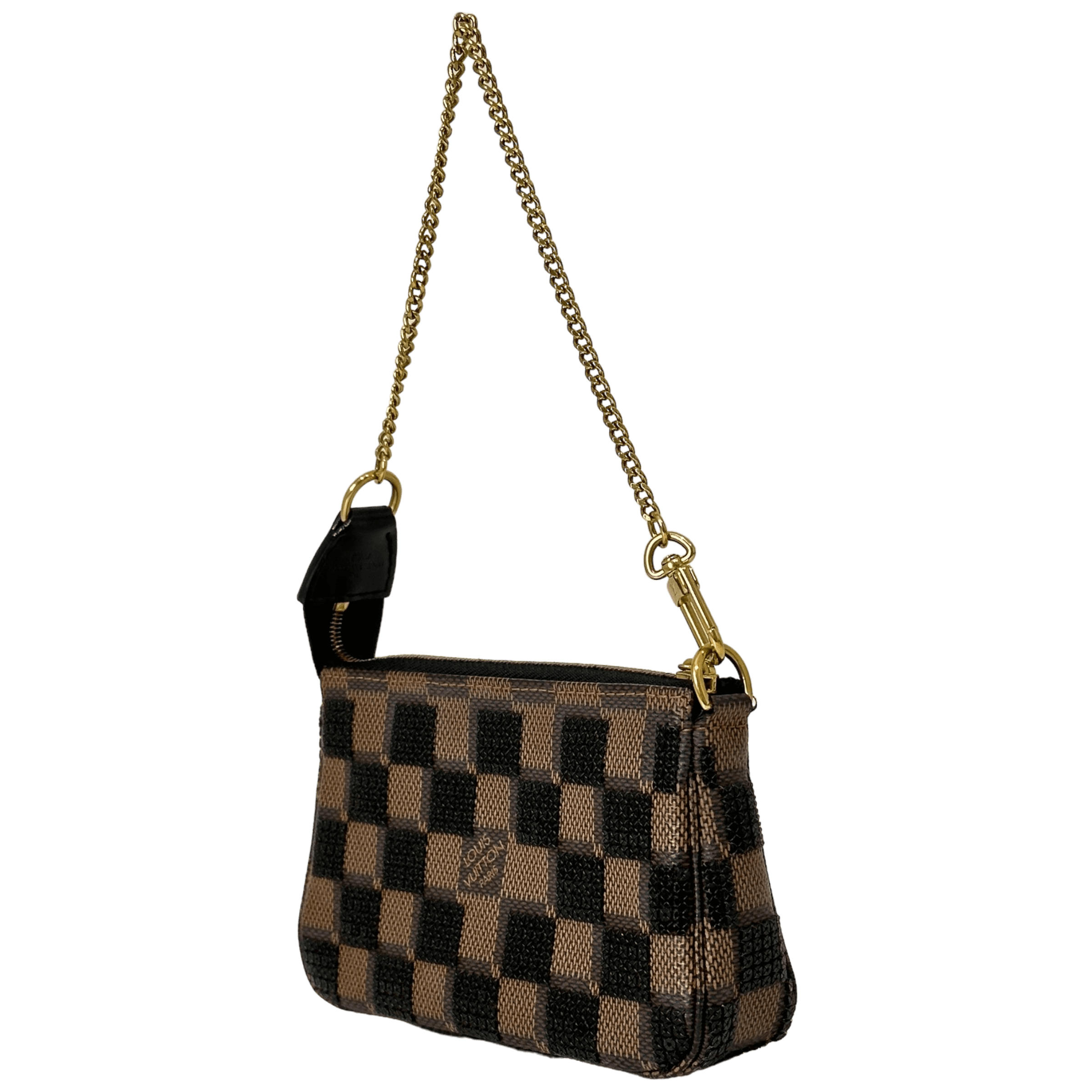 Damier Paillettes Mini Pochette Accessories