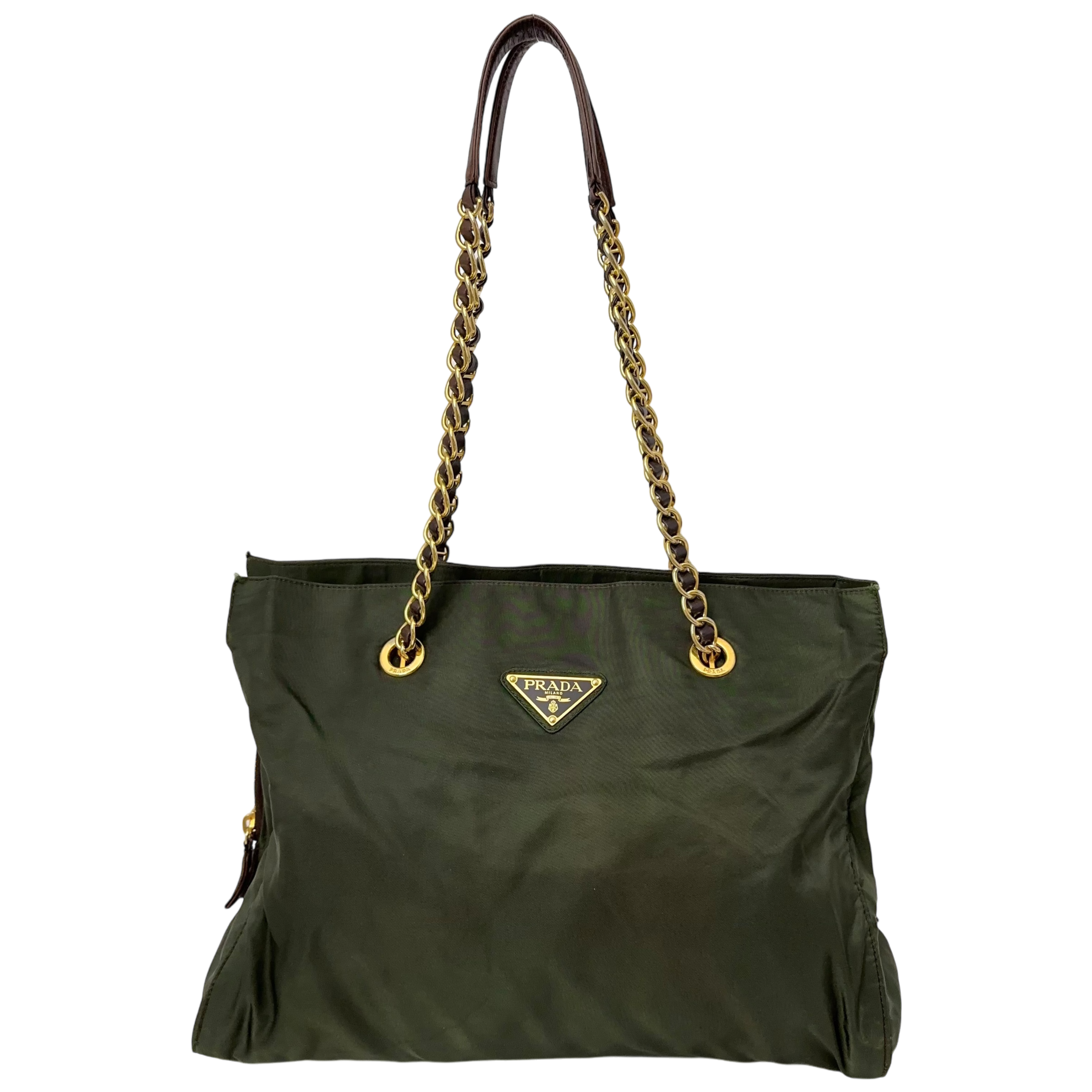 Nylon Chain Tote