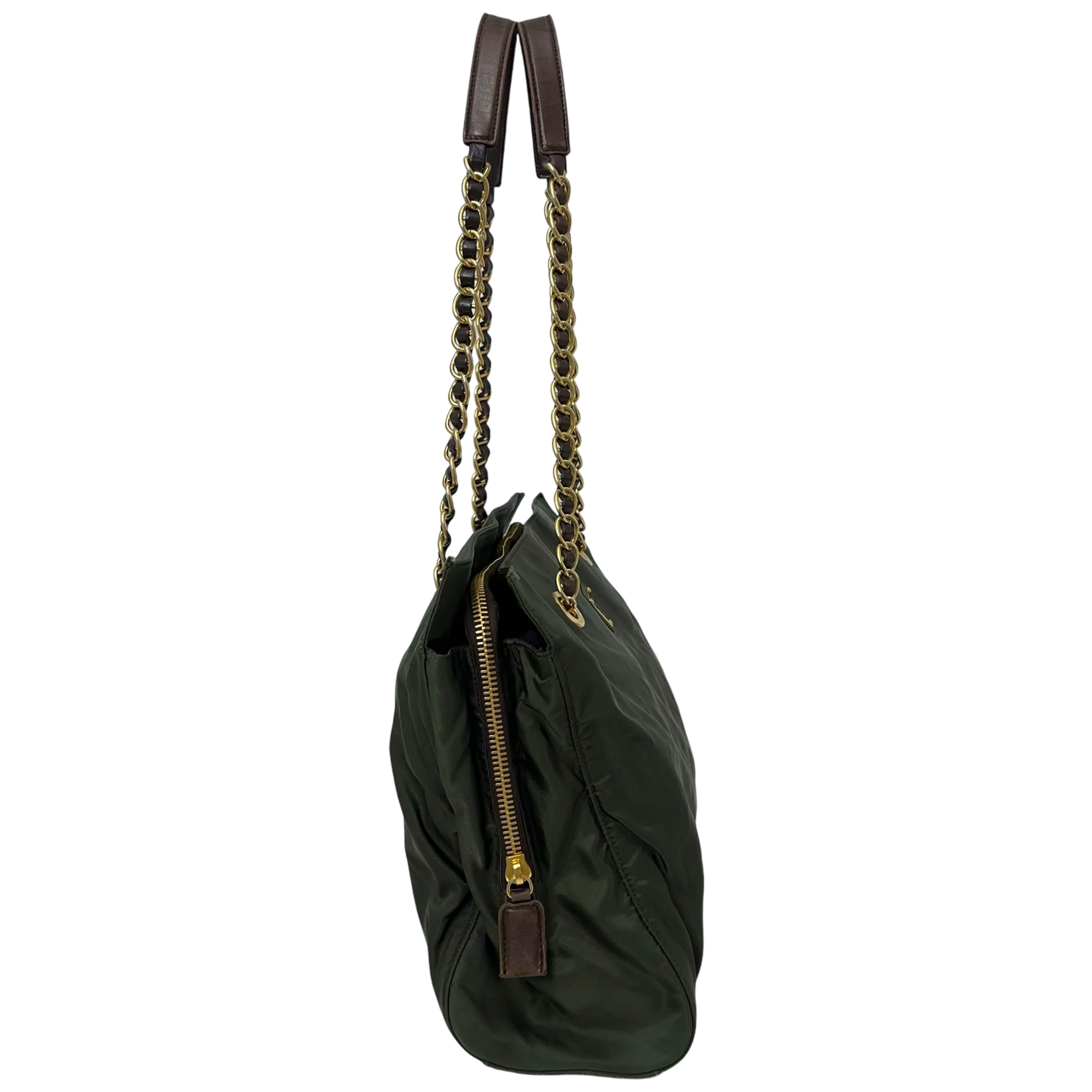 Nylon Chain Tote