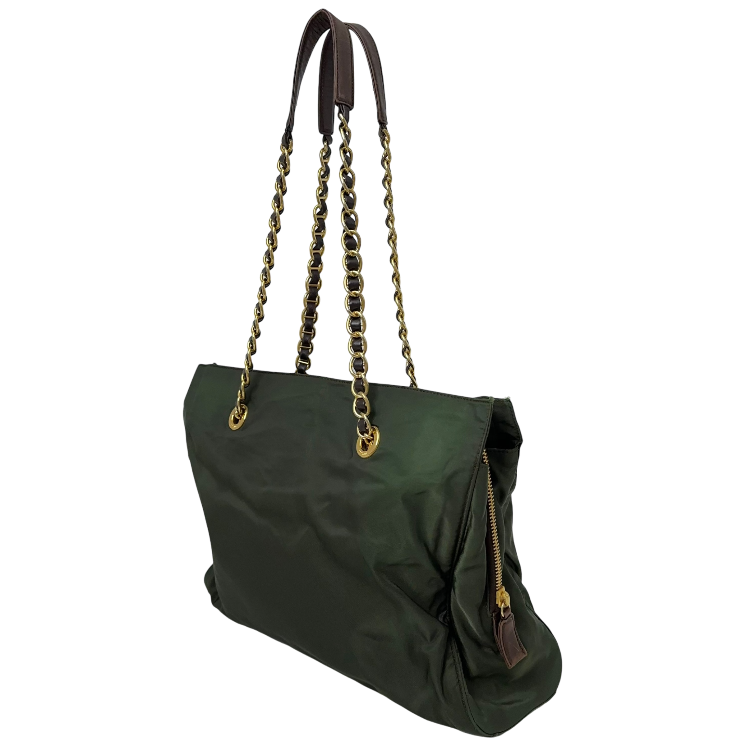 Nylon Chain Tote