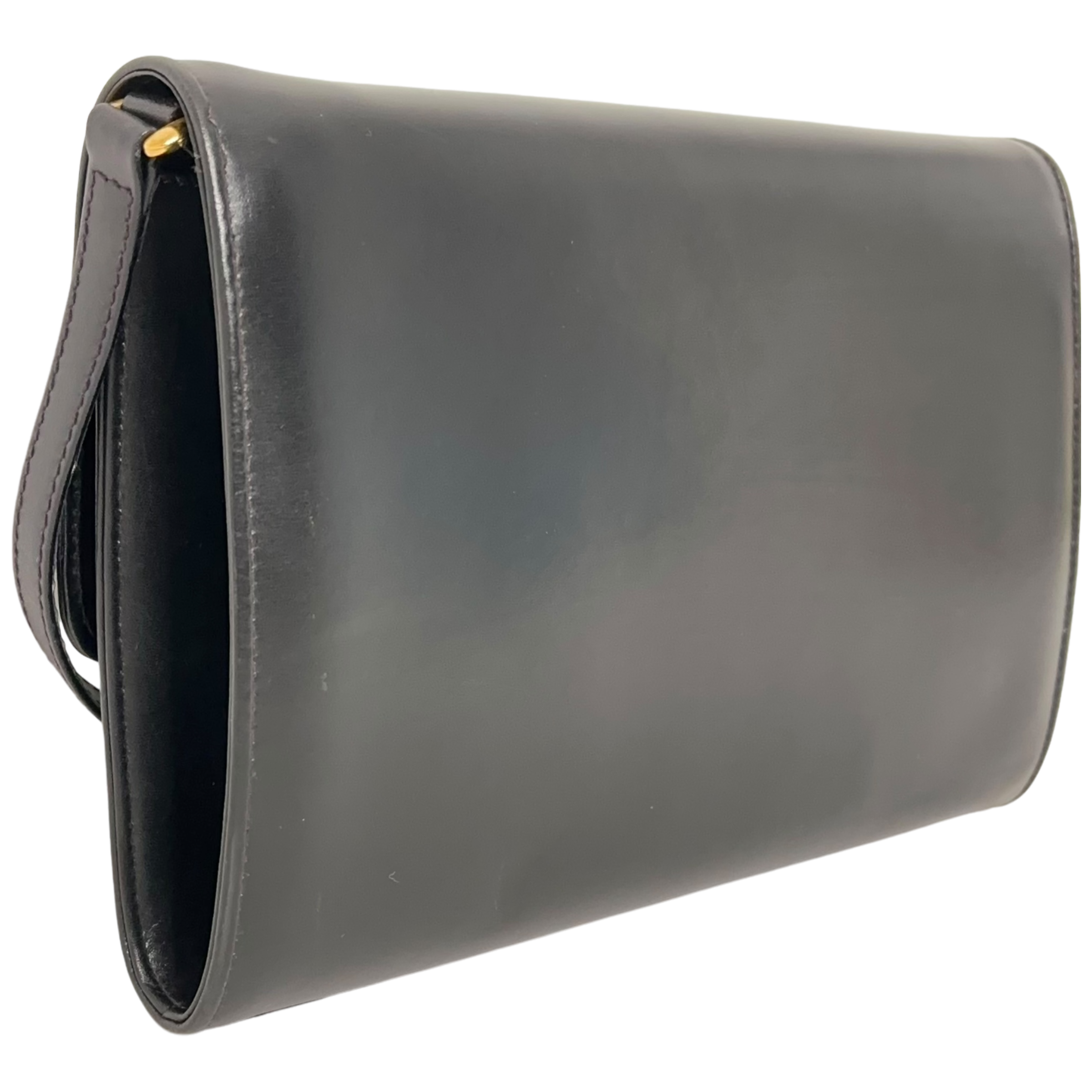 Vintage Black GG Clutch
