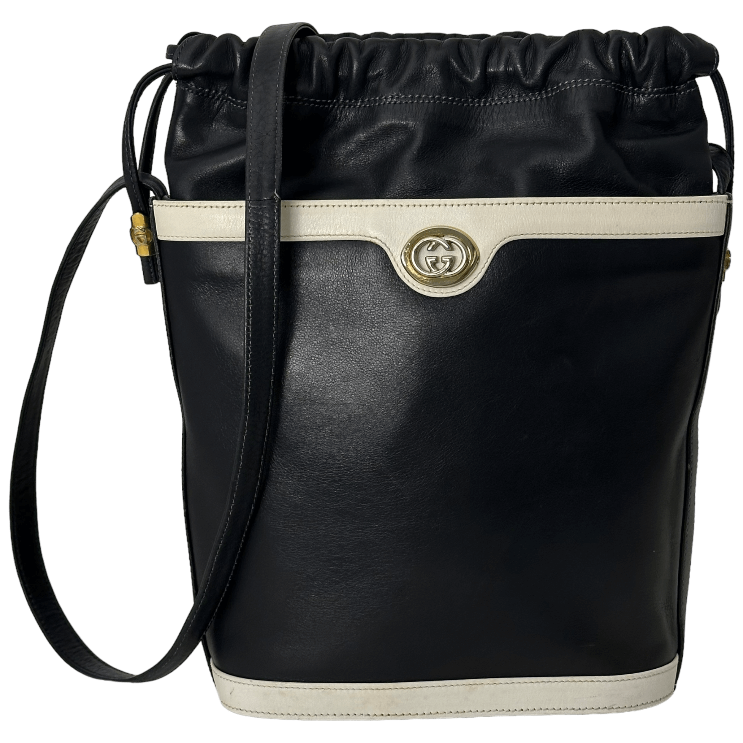 Navy Bucket Bag