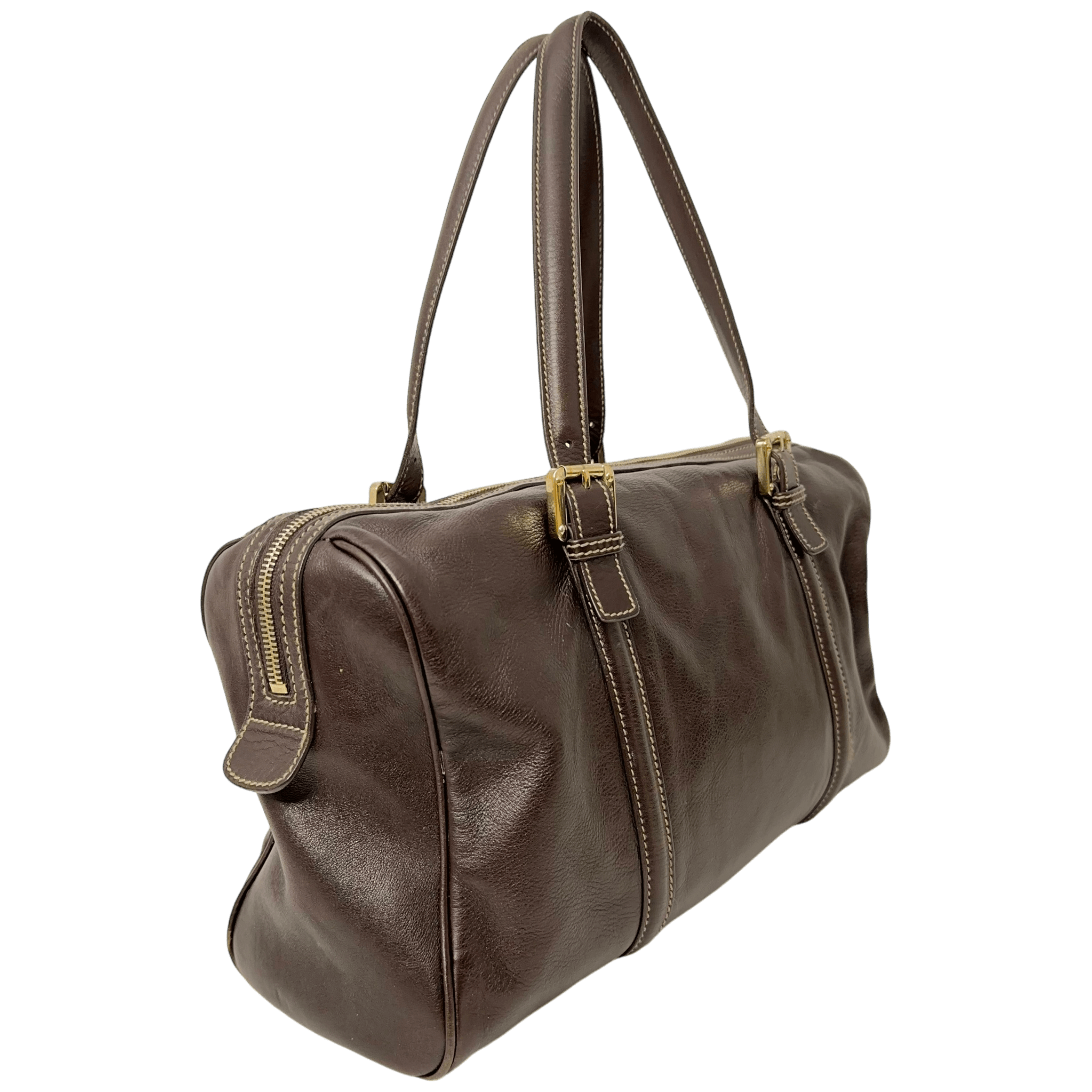 Brown GG Sherry Shoulder Bag