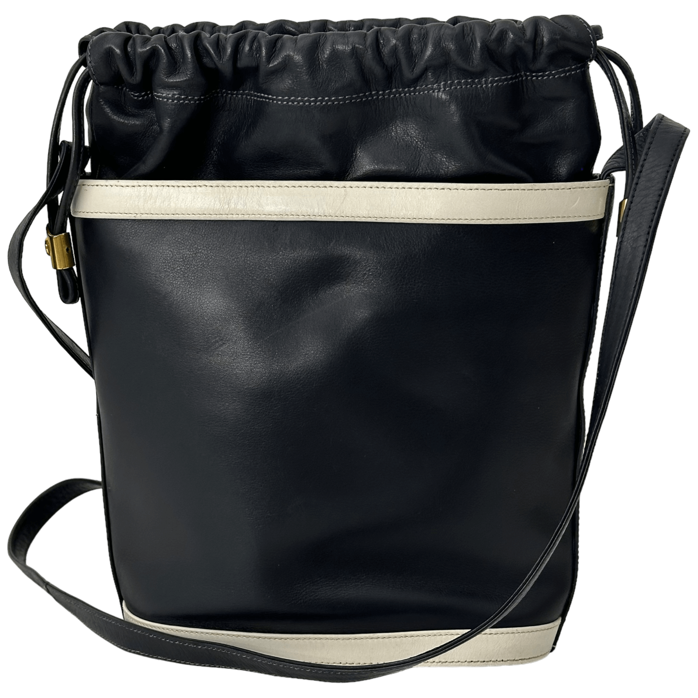 Navy Bucket Bag