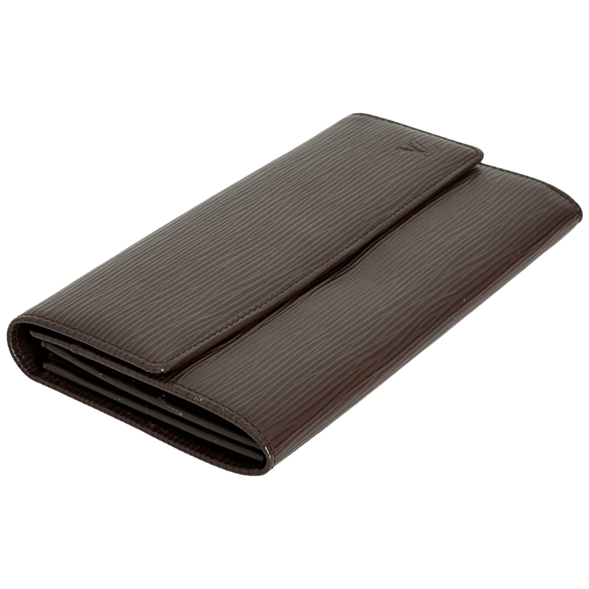 Brown Epi Long Wallet