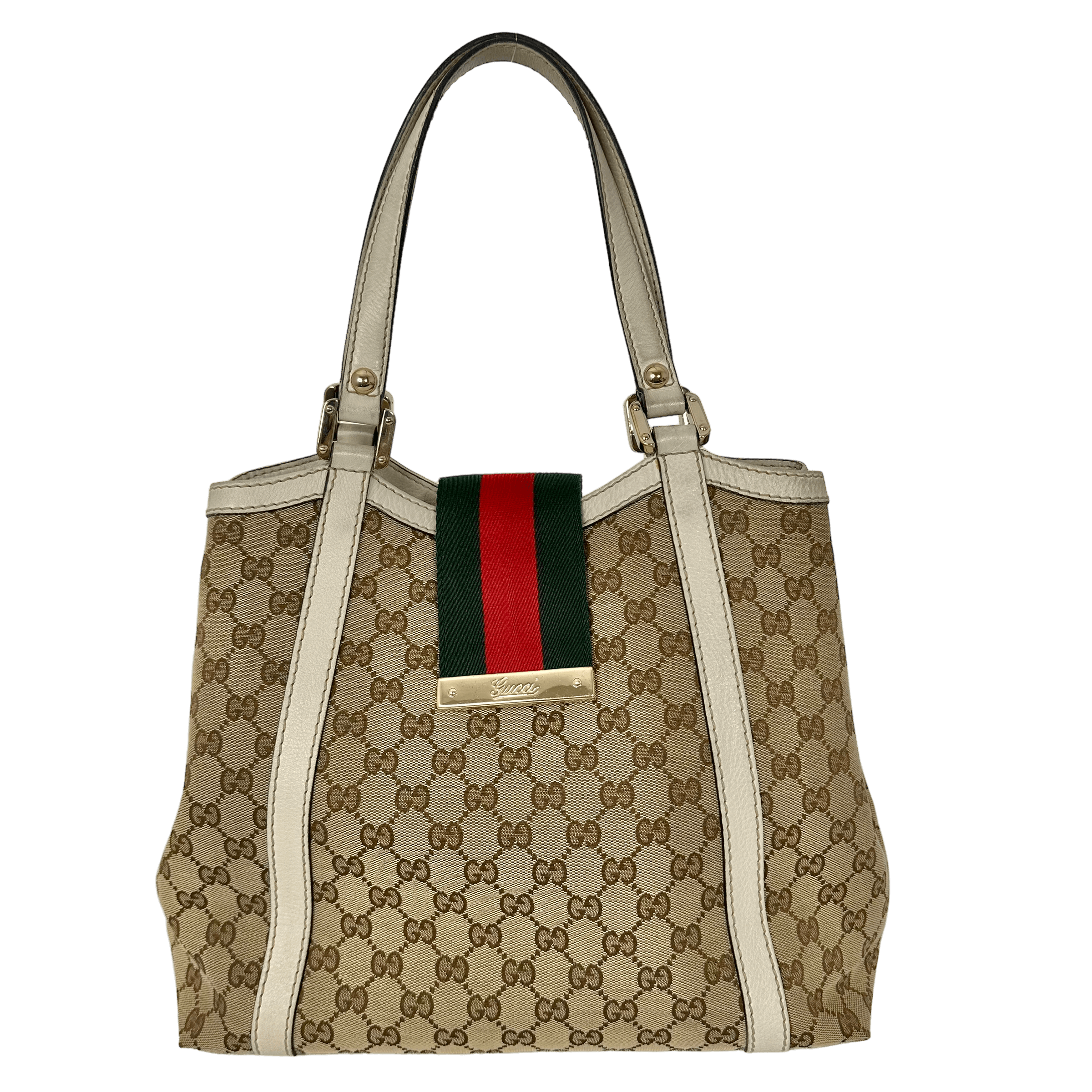 GG Canvas Sherry Tote