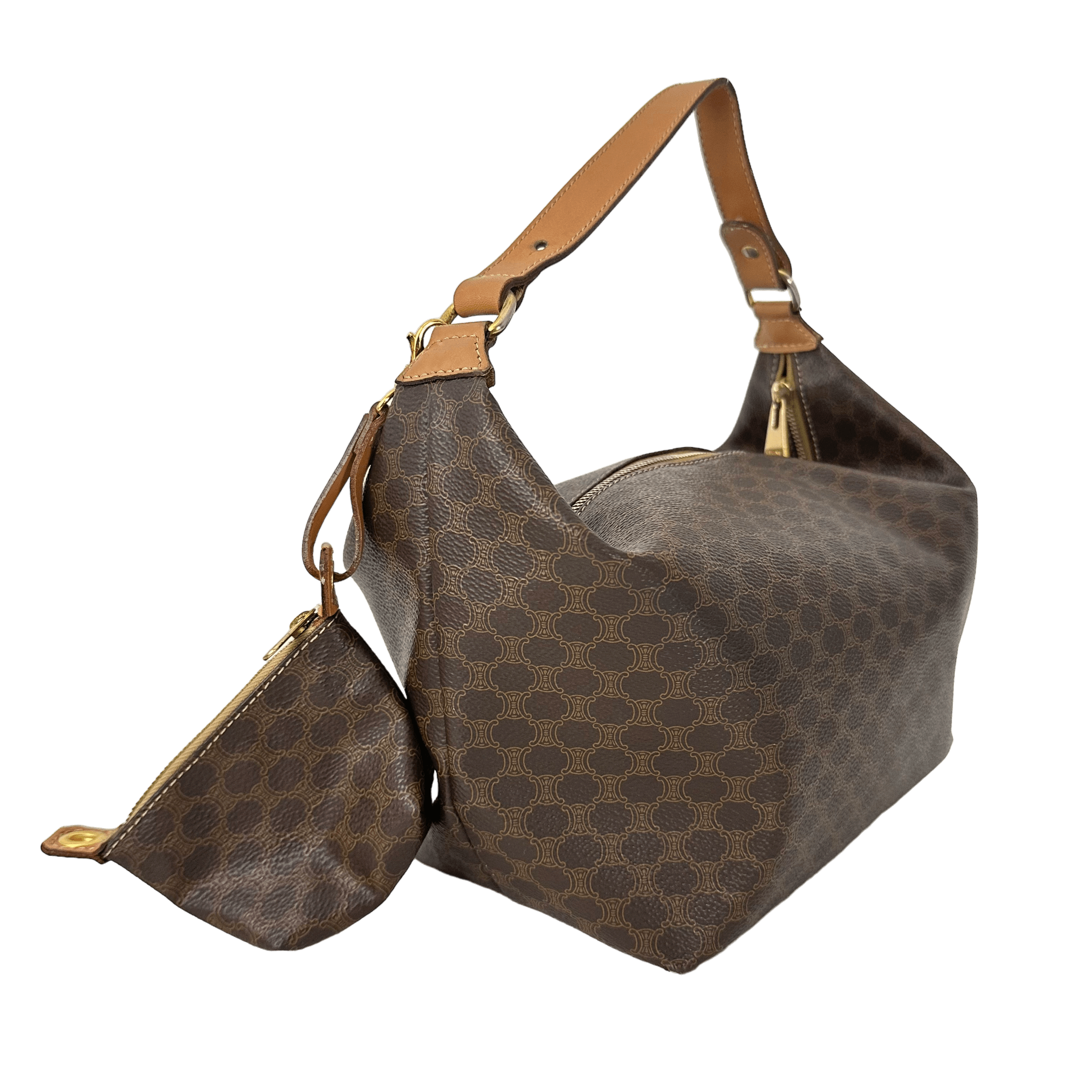 Vintage Macadam Handbag w/ Baby