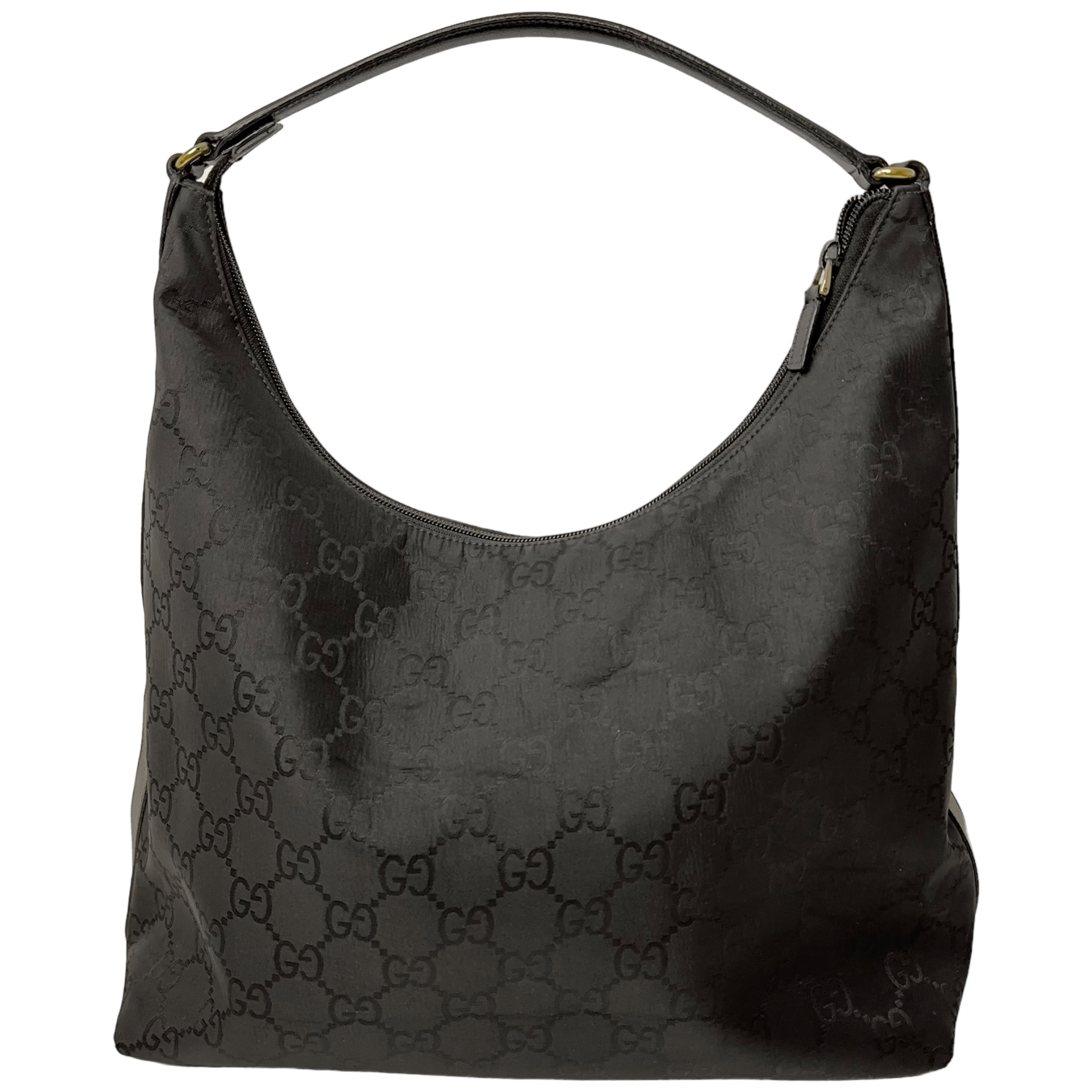 GG Web Nylon Shoulder Bag