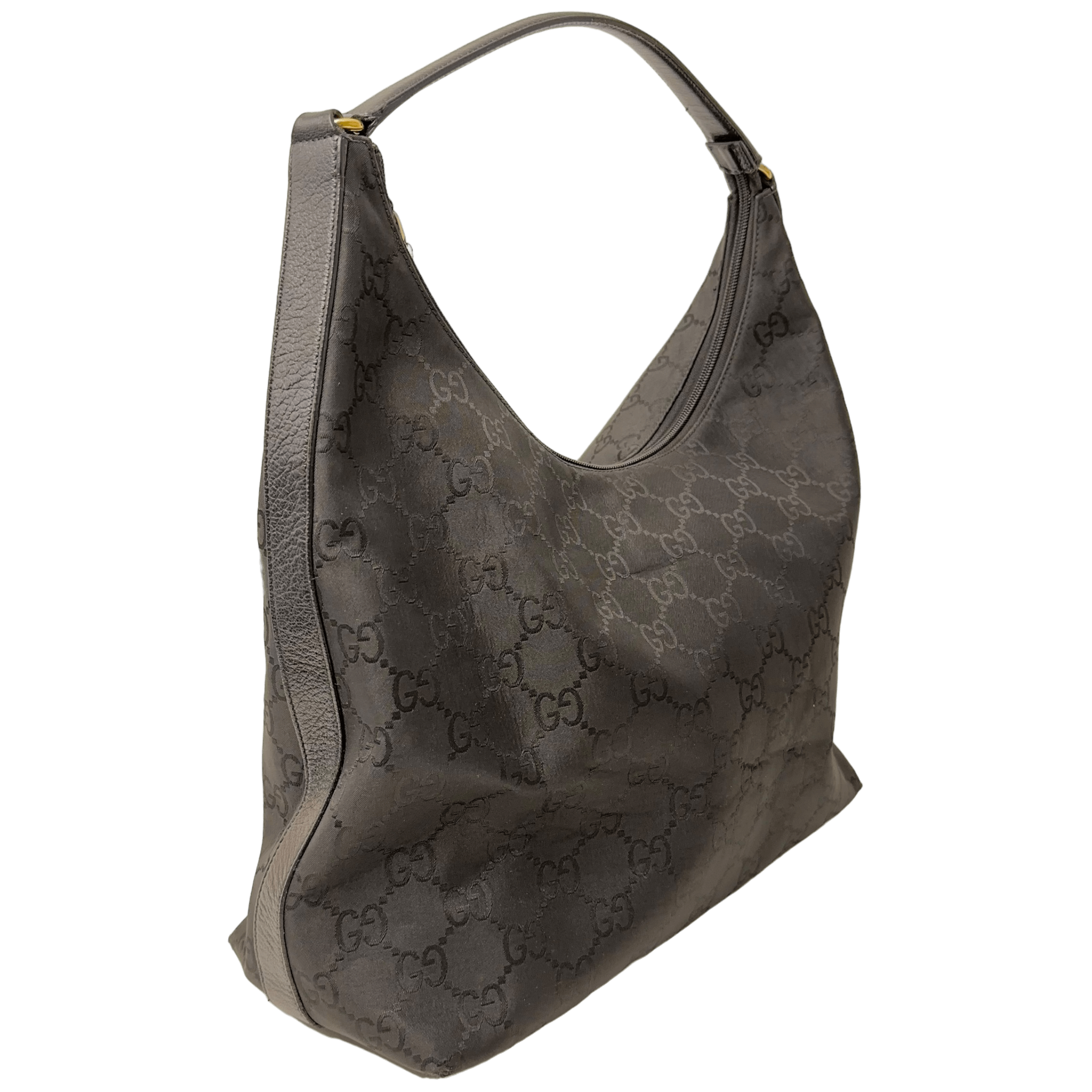 GG Web Nylon Shoulder Bag