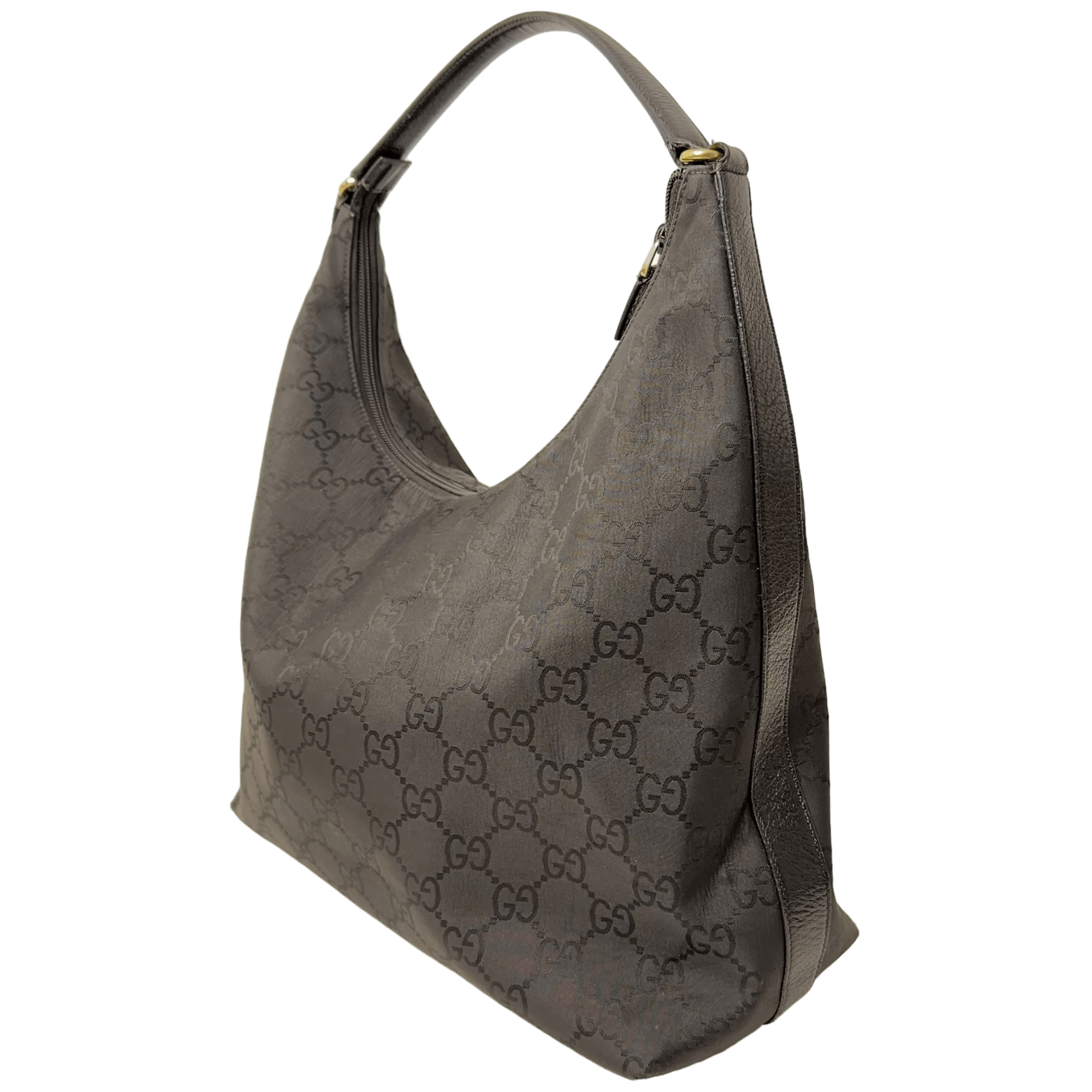 GG Web Nylon Shoulder Bag