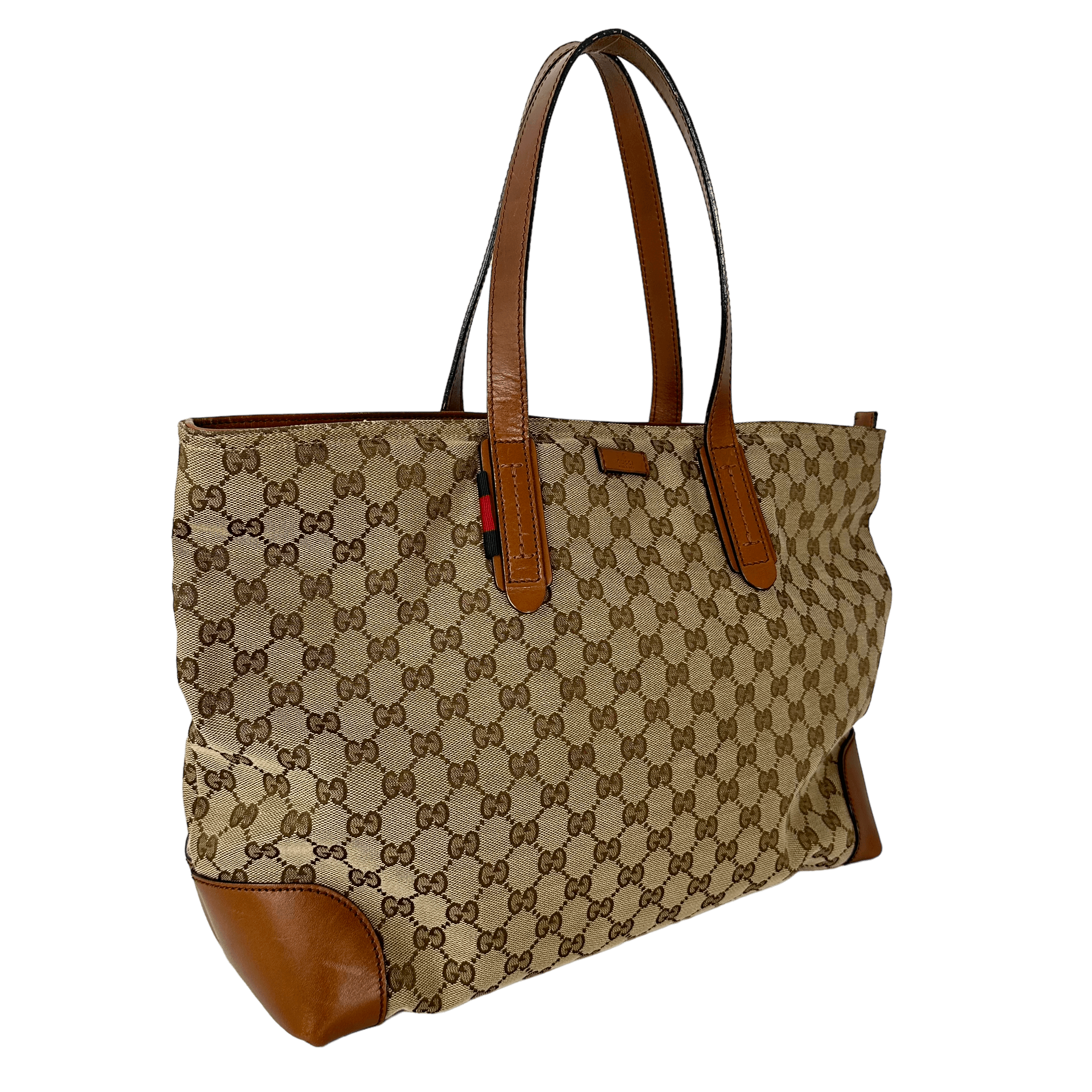 Soft GG Web Tote