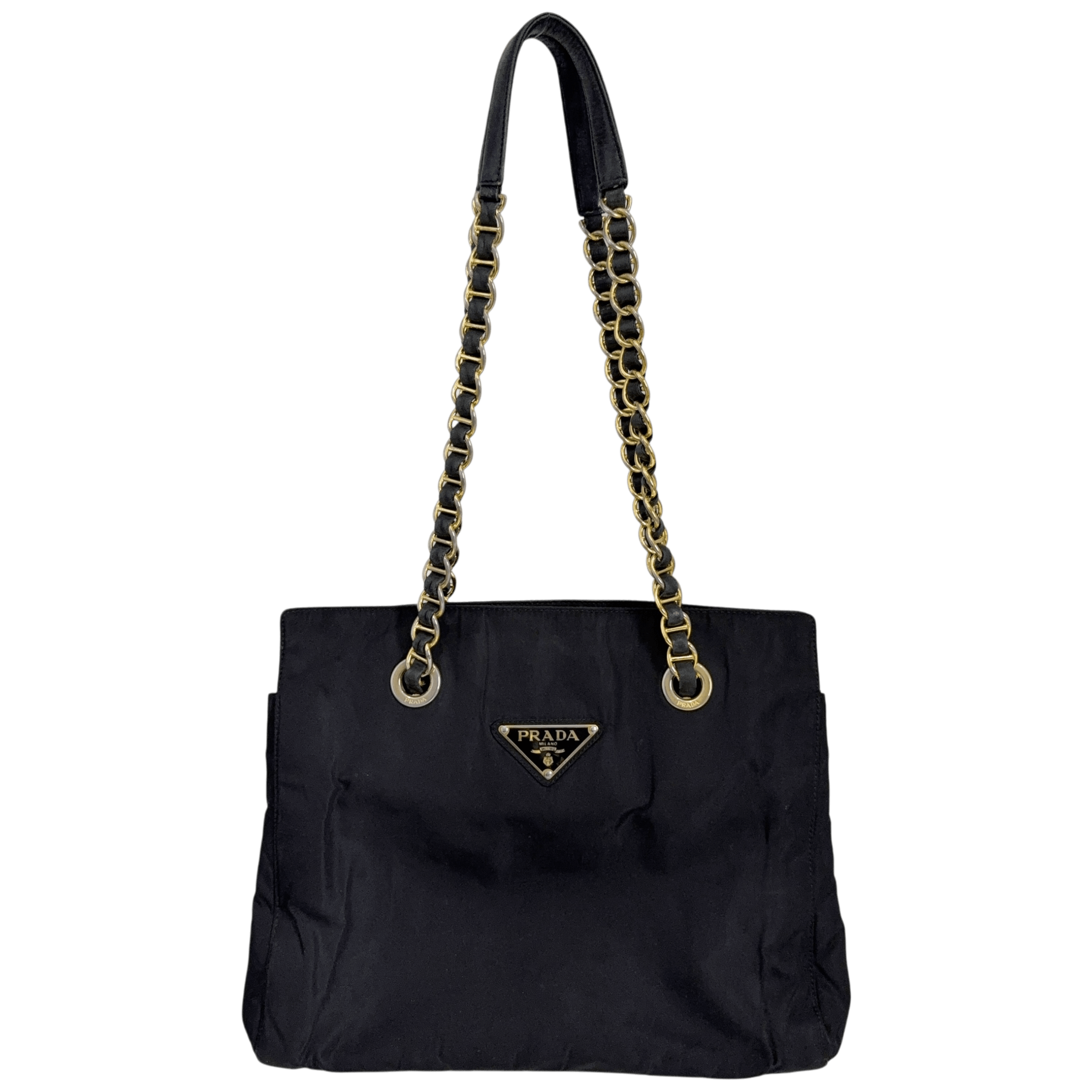 Nylon Chain Tote