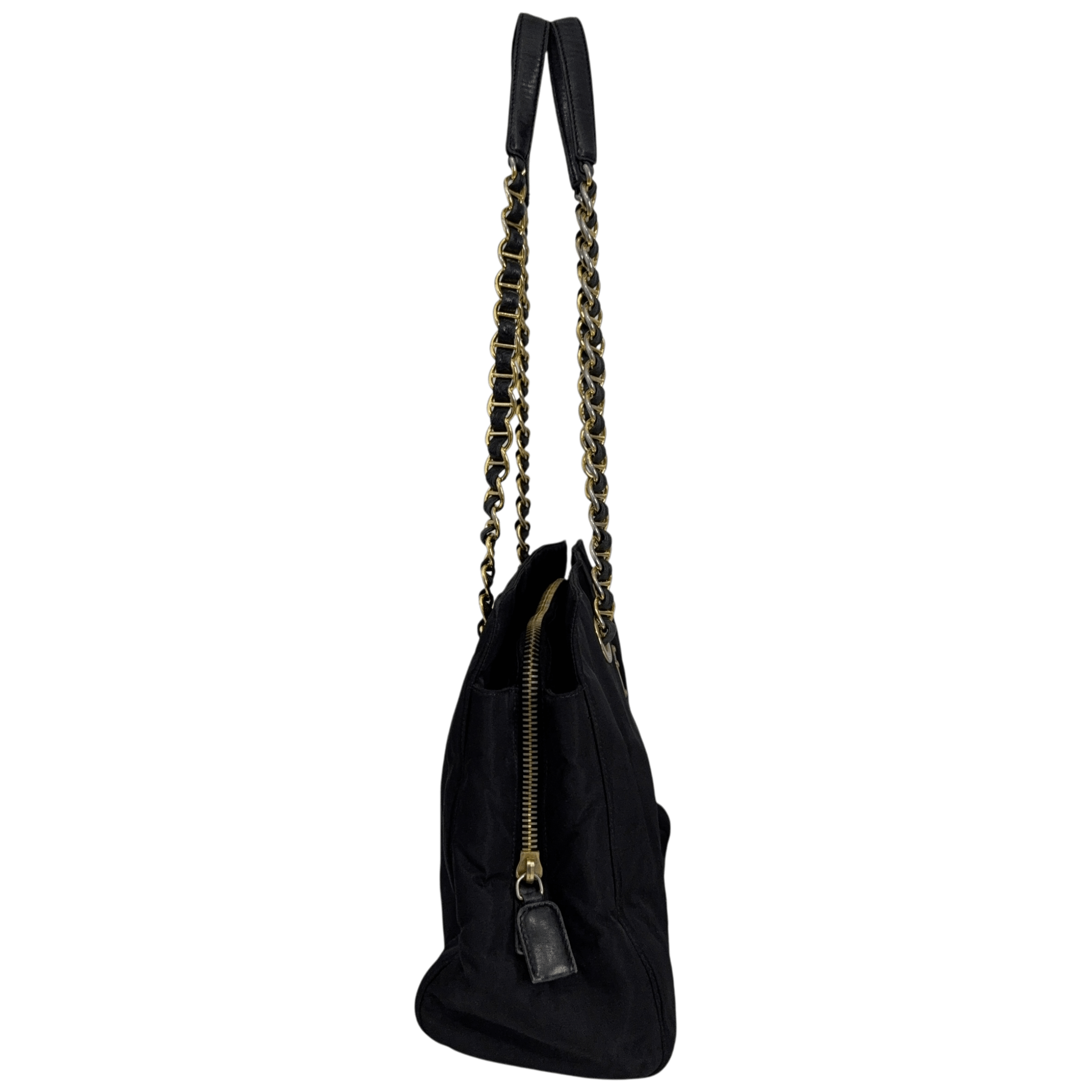 Nylon Chain Tote