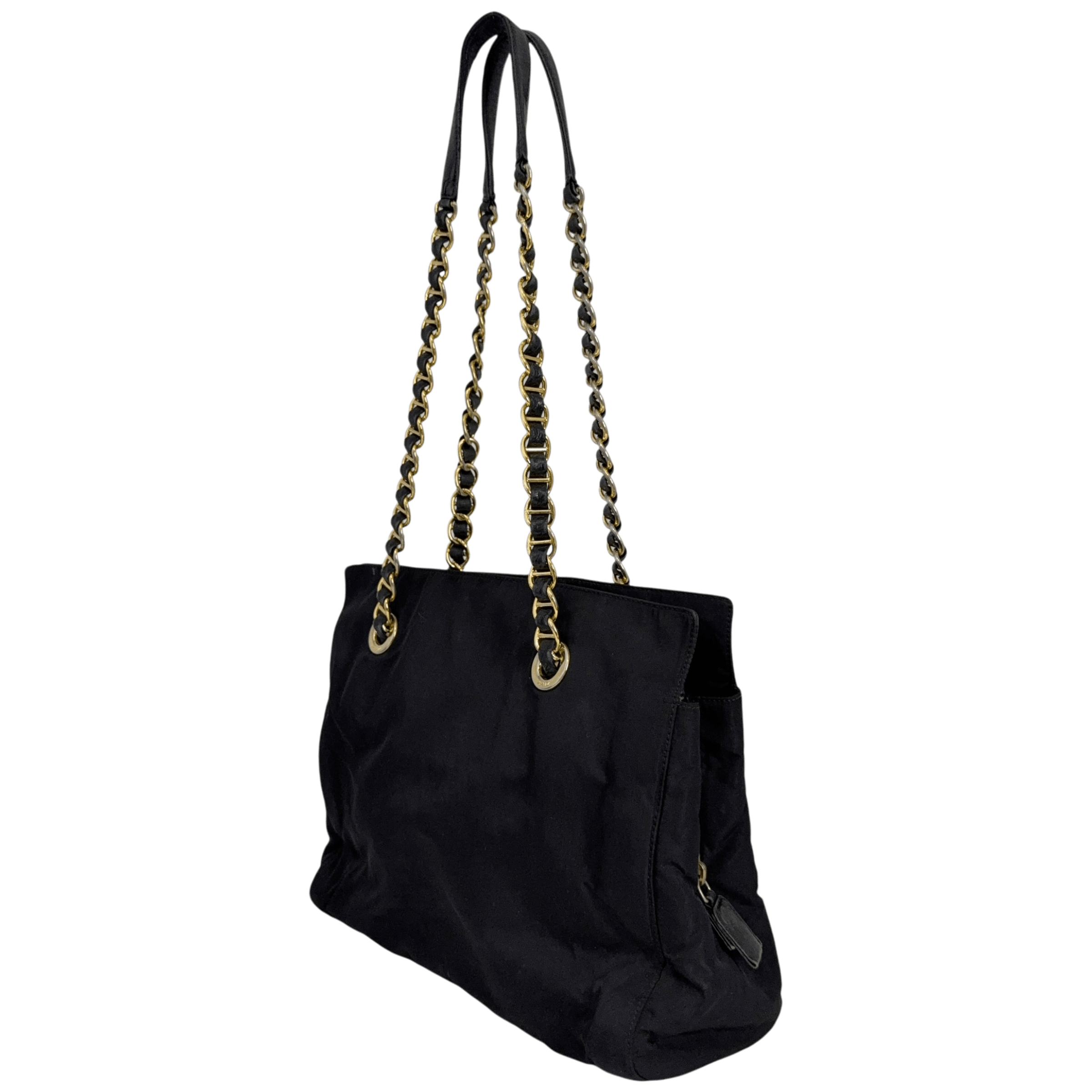 Nylon Chain Tote