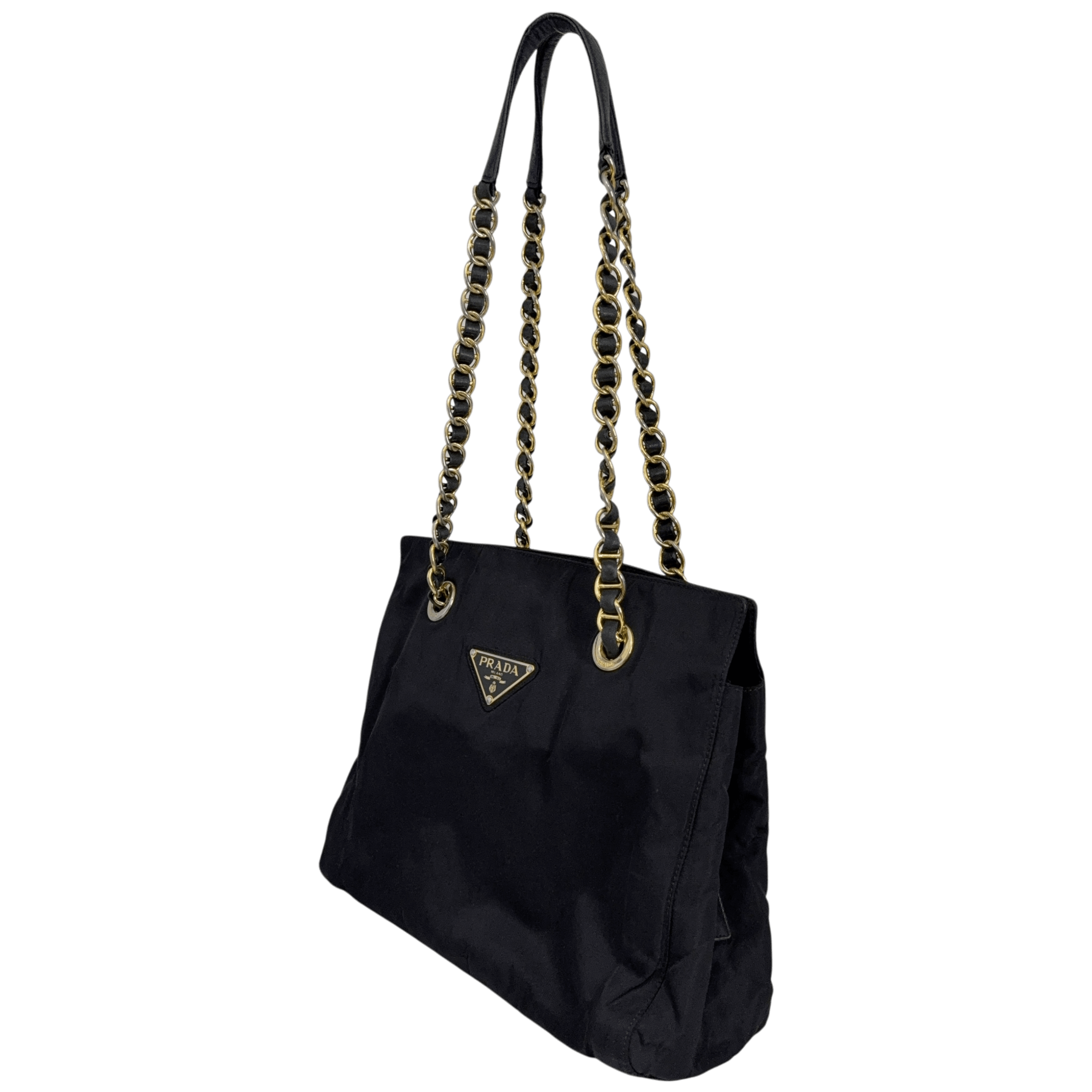 Nylon Chain Tote