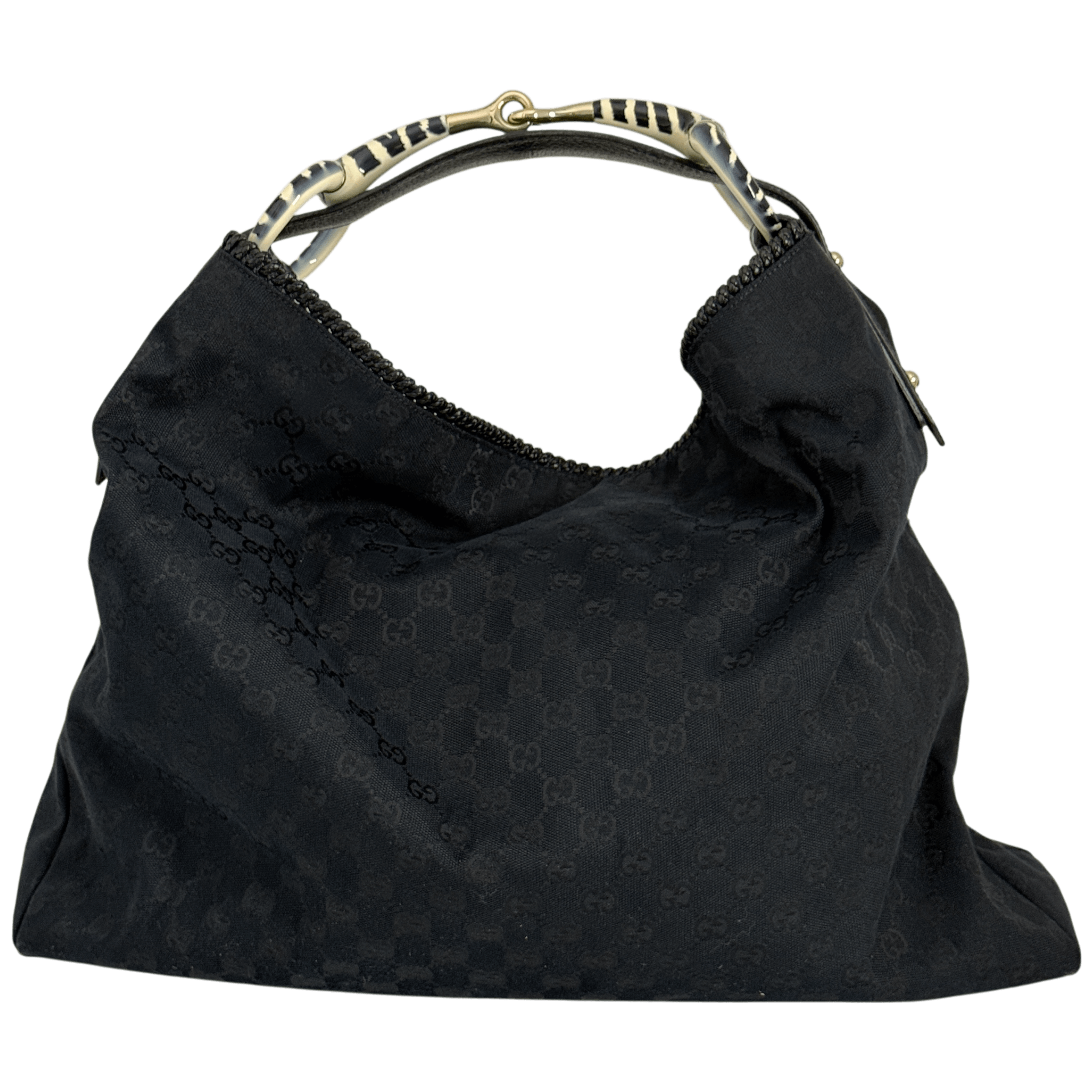 Large Horsebit Hobo Bag
