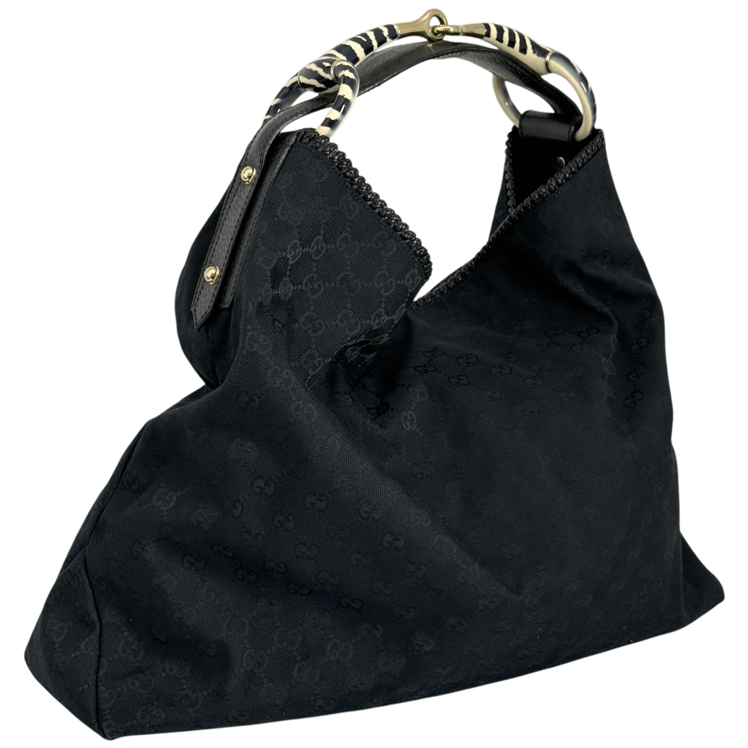 Large Horsebit Hobo Bag
