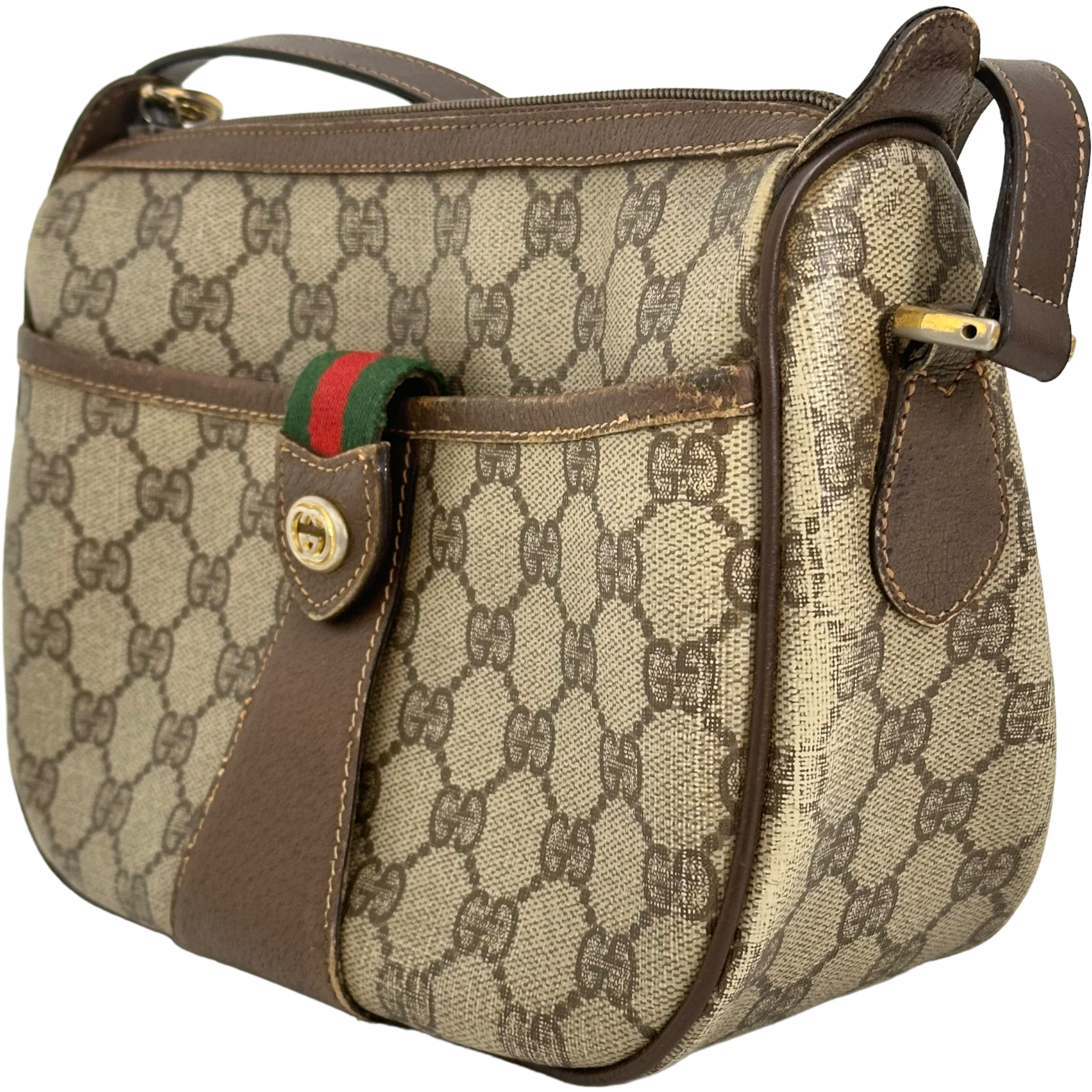 Vintage GG Crossbody (with replaced strap)