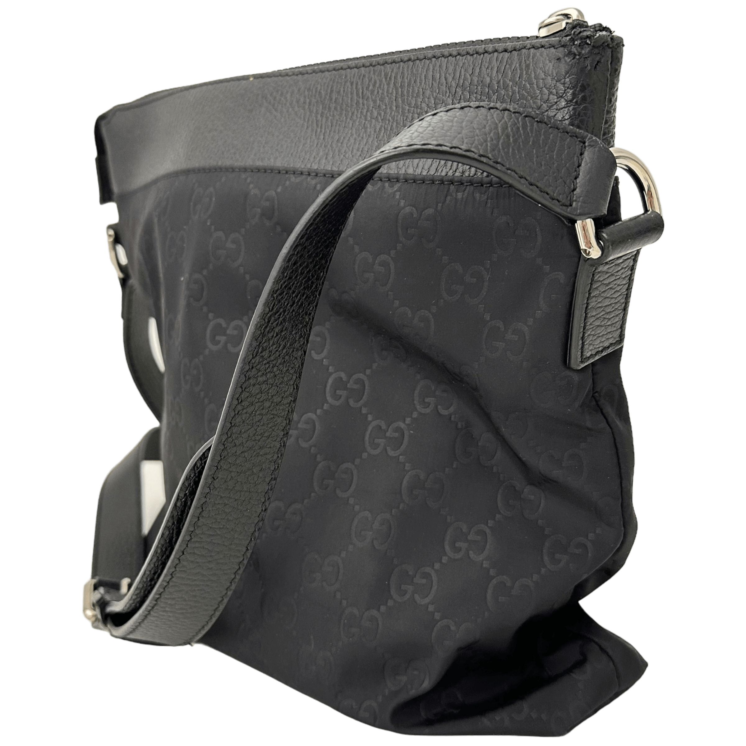 GG Nylon Crossbody Messenger