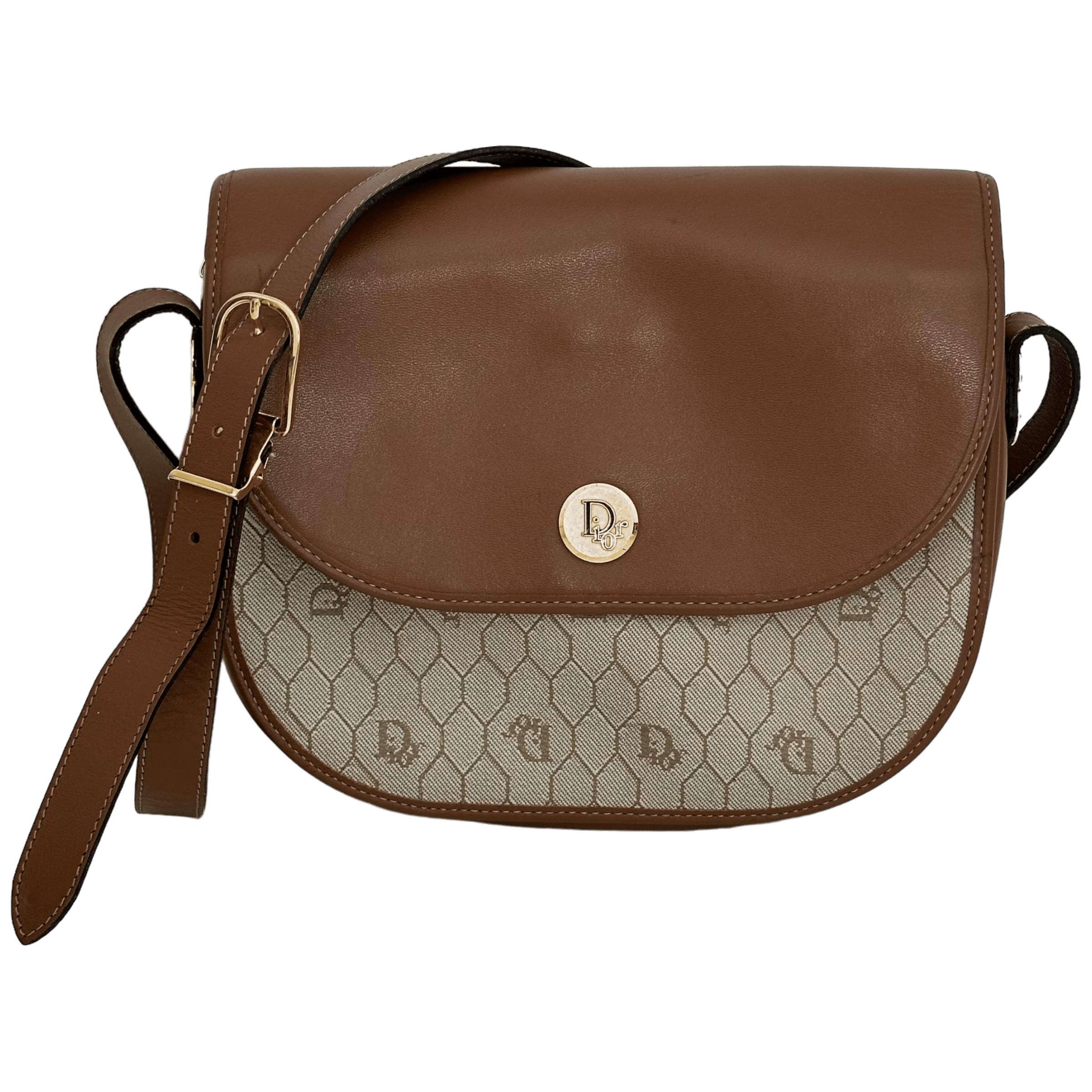 Vintage Honeycomb Crossbody