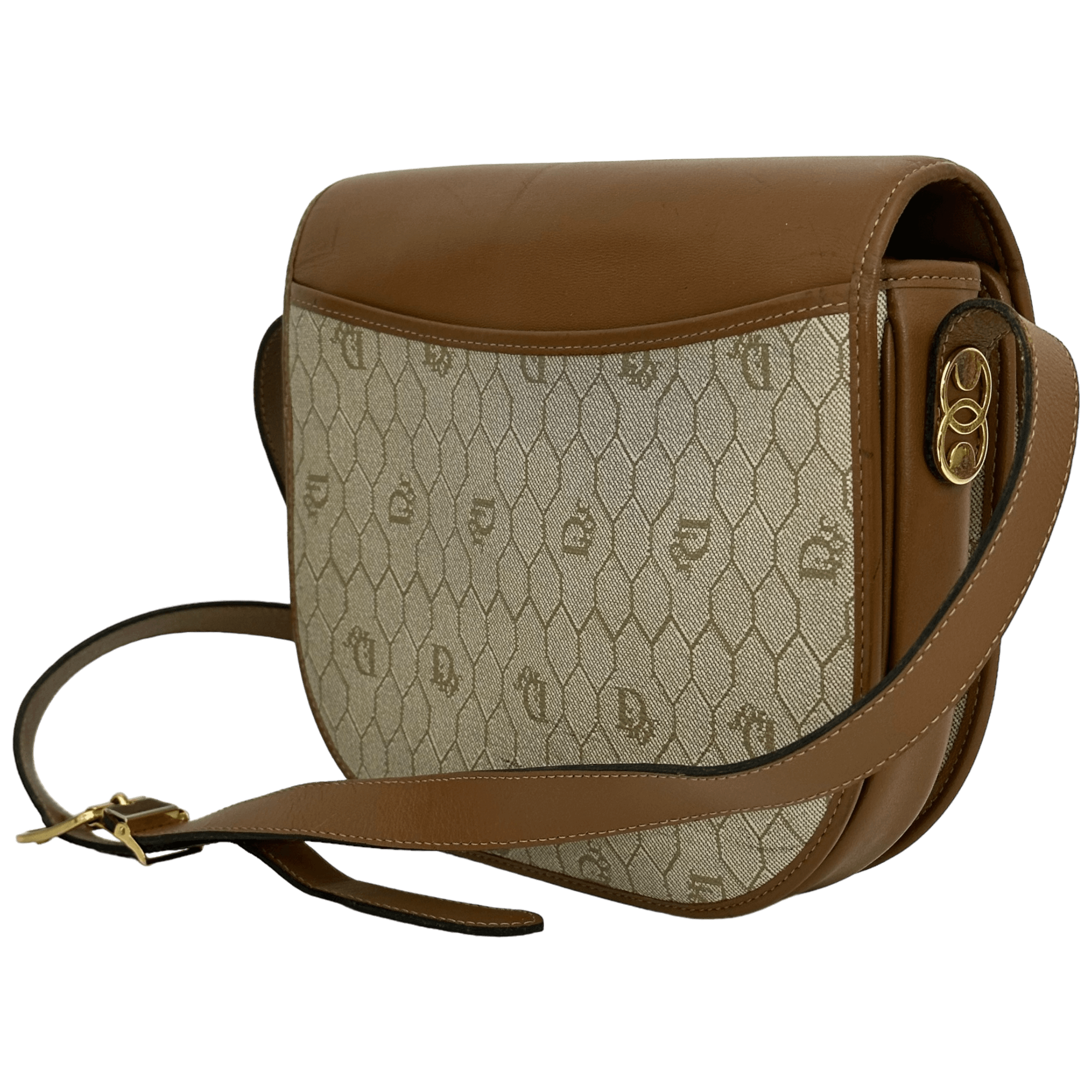 Vintage Honeycomb Crossbody