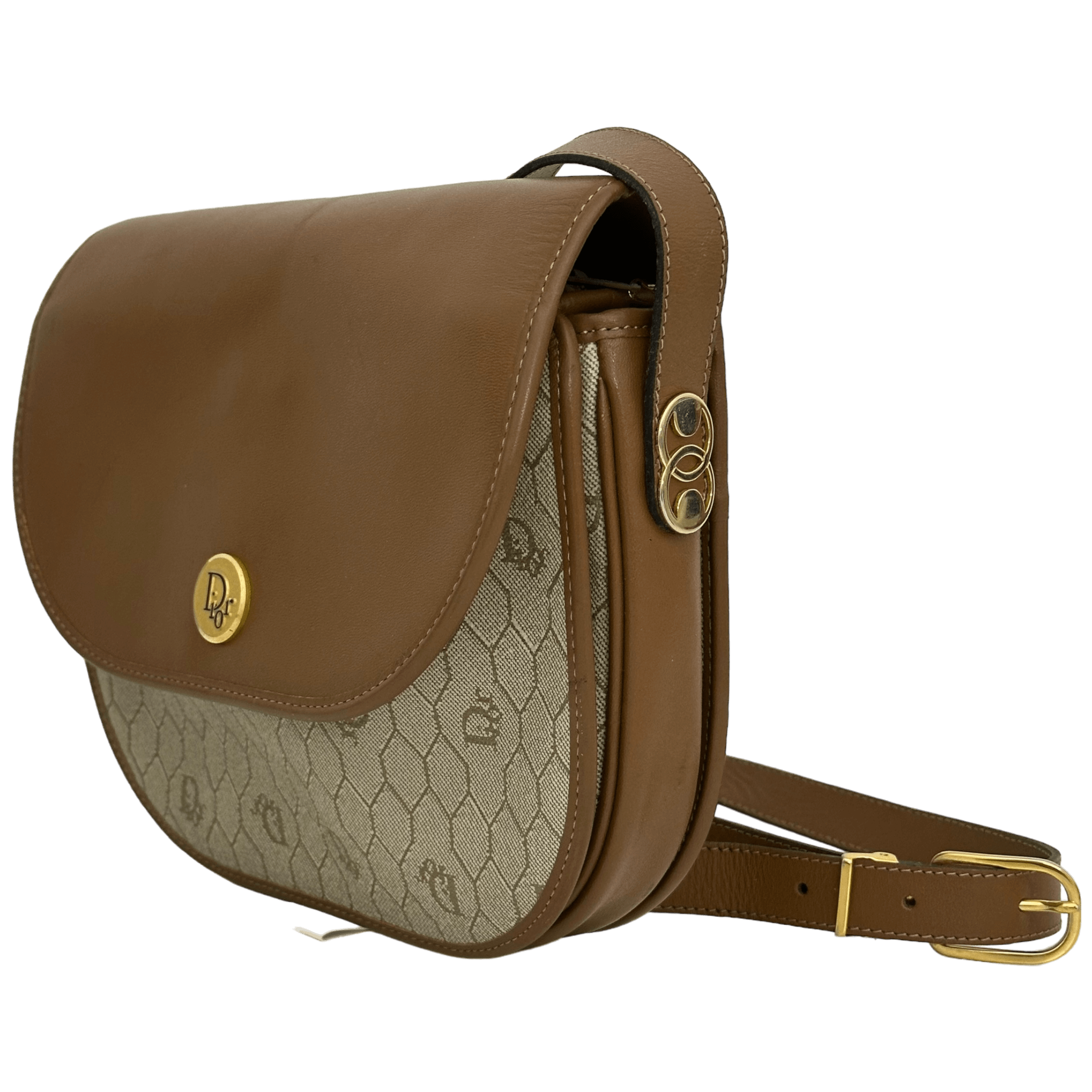 Vintage Honeycomb Crossbody