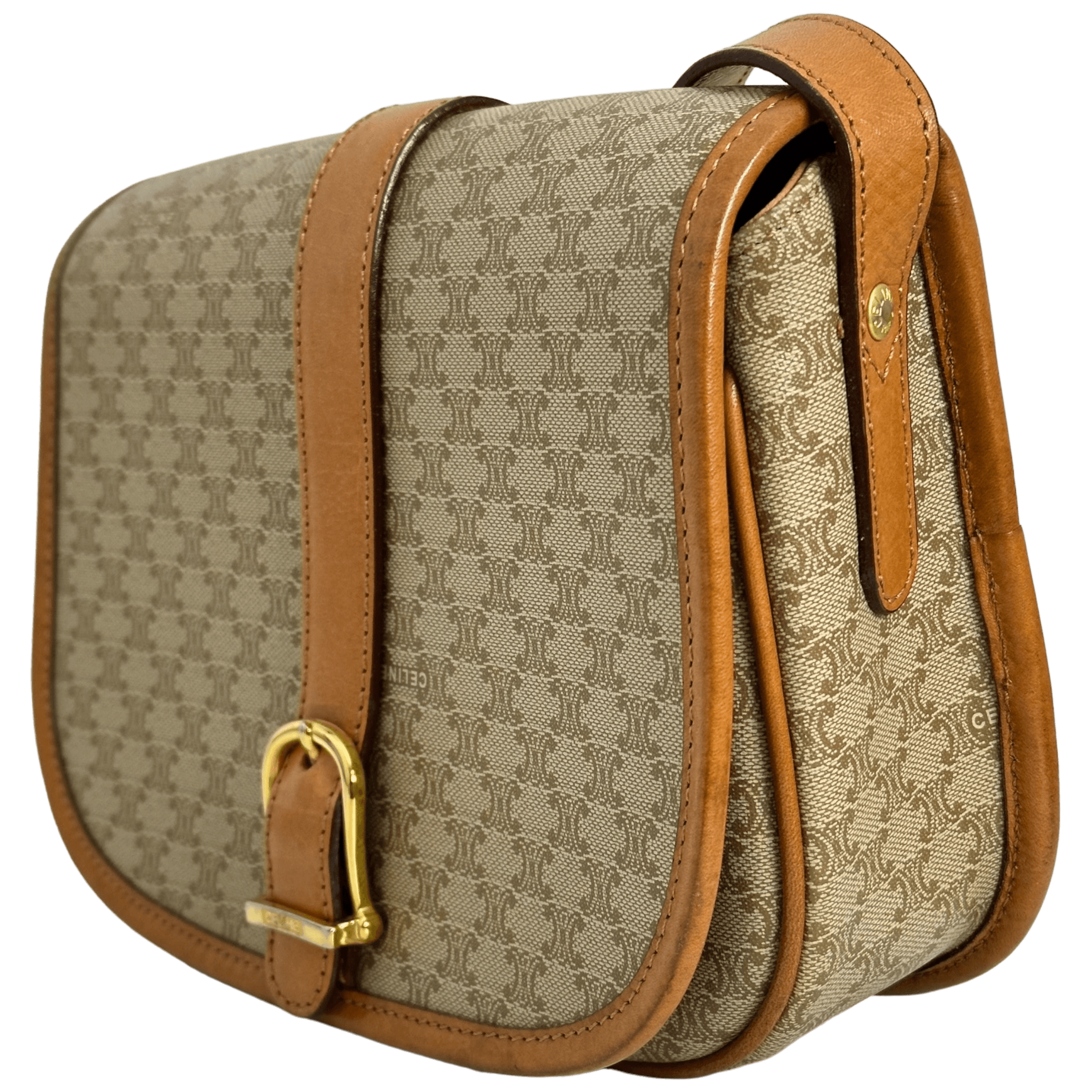 Beige Macadam Crossbody