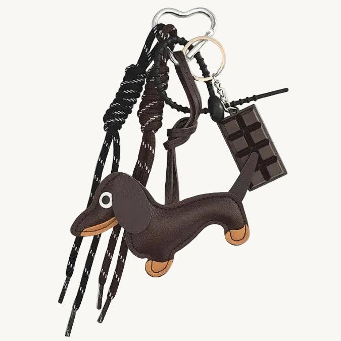 Chocolate Bar Doggy Bag Charm