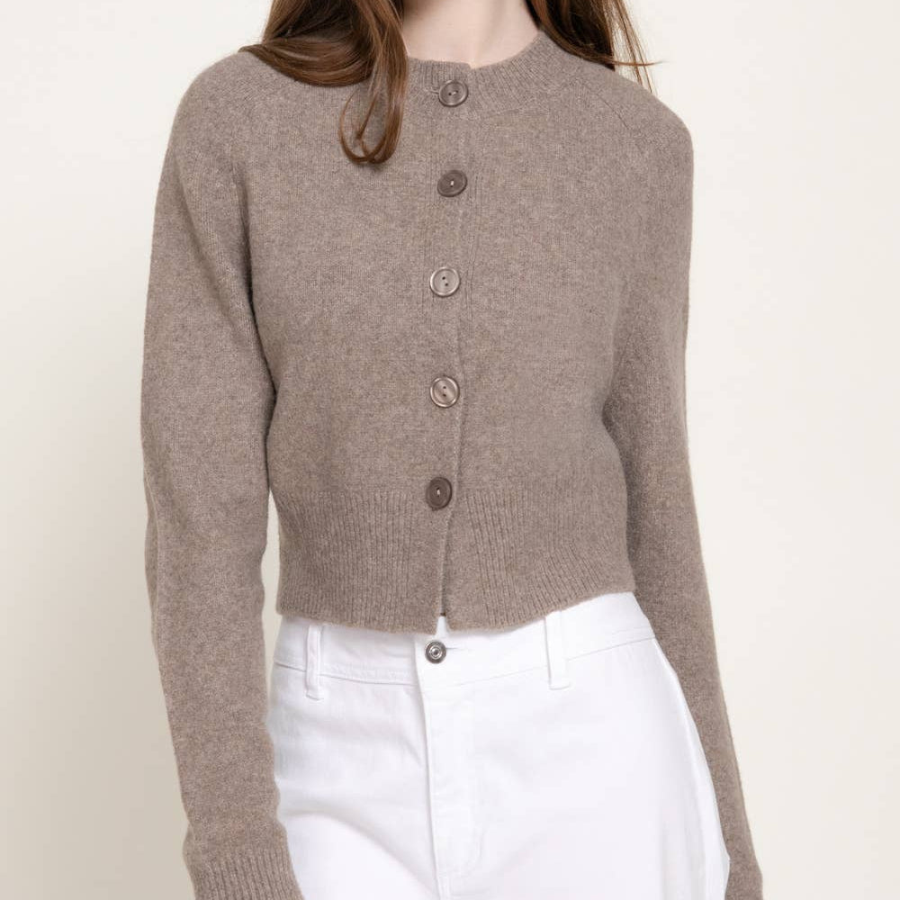 Button Down Sweater Cardigan